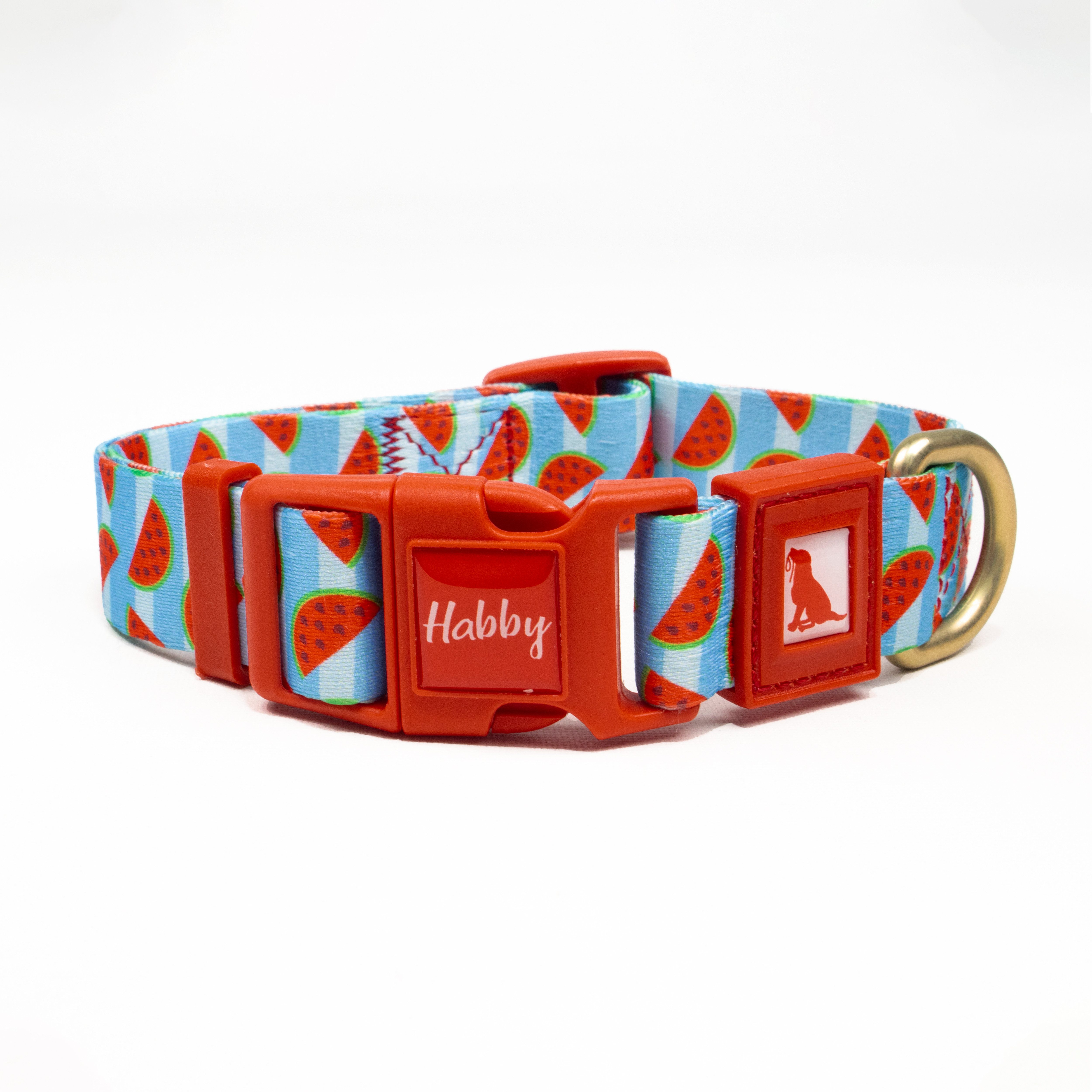 herémood Hunde-Halsband Bunte & Stilvolle Katzenhalsband - Aus Recyceltem Material - 25mm, einstellbar mit Verschluss Umweltfreundlich & Langlebig