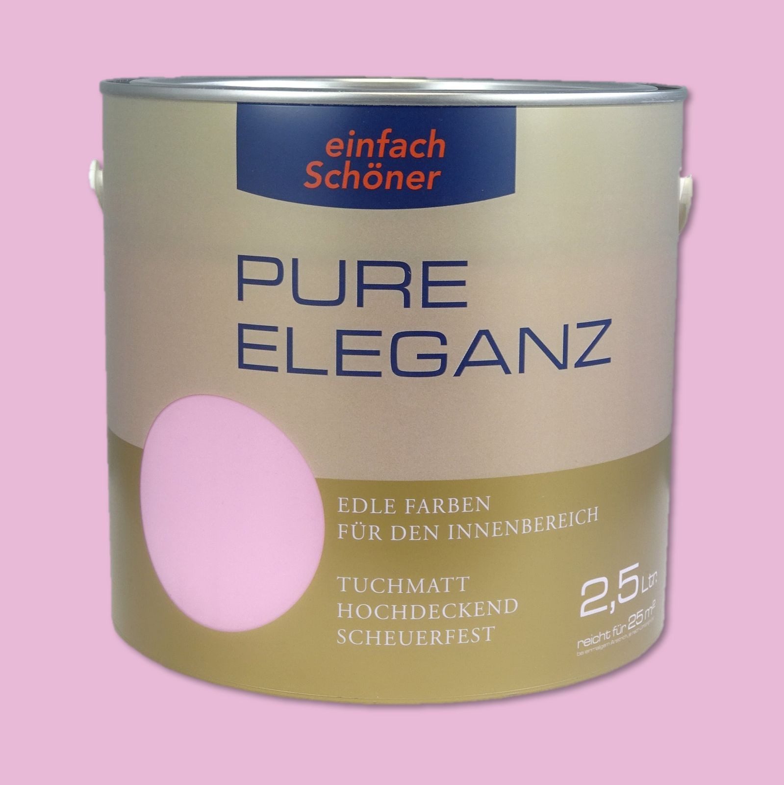 Wilckens Farben Wandfarbe Einfach Schöner Pure Eleganz Innenfarbe Wandfarbe tuchmatt 2,5 L
