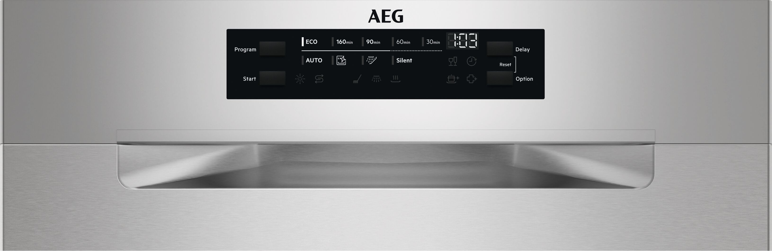 AEG Unterbaugeschirrspüler 5000 FUS7672APM, 14 Maßgedecke, AirDry Technologie