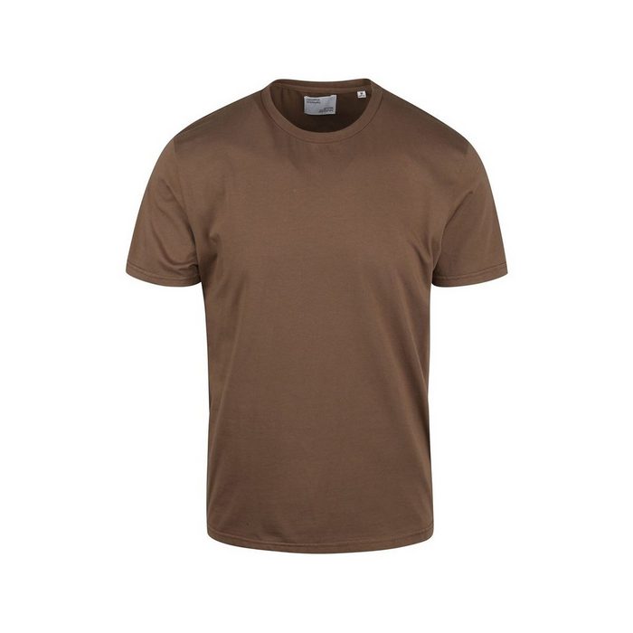 Colorful Standard T-Shirt braun regular fit (1-tlg)