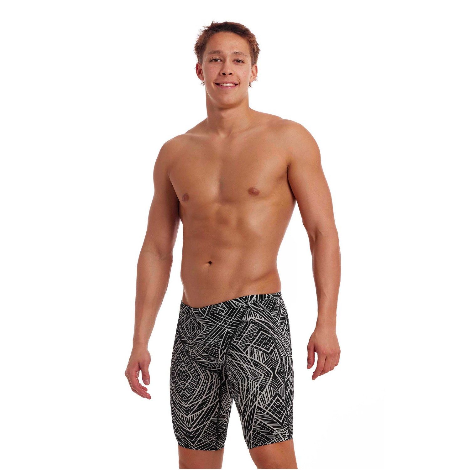 Funky Trunks Badehose Space Signals Jammer Badeshorts chlorresistent und schnelltrocknend