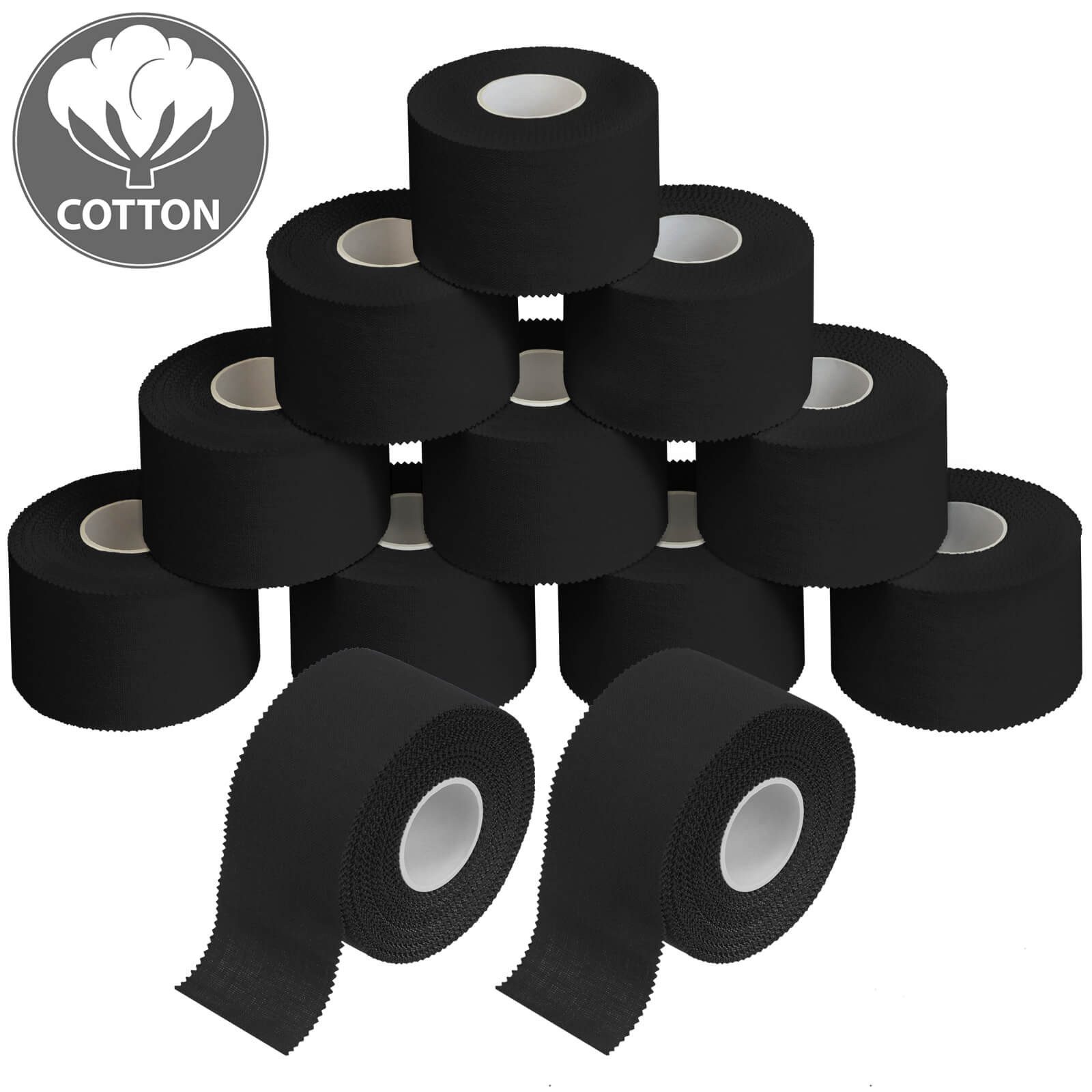 ALPIDEX Bandage 12 x ALPIDEX Sport-Tape 3,8 cm x 10 m in 10 verschiedenen Farben
