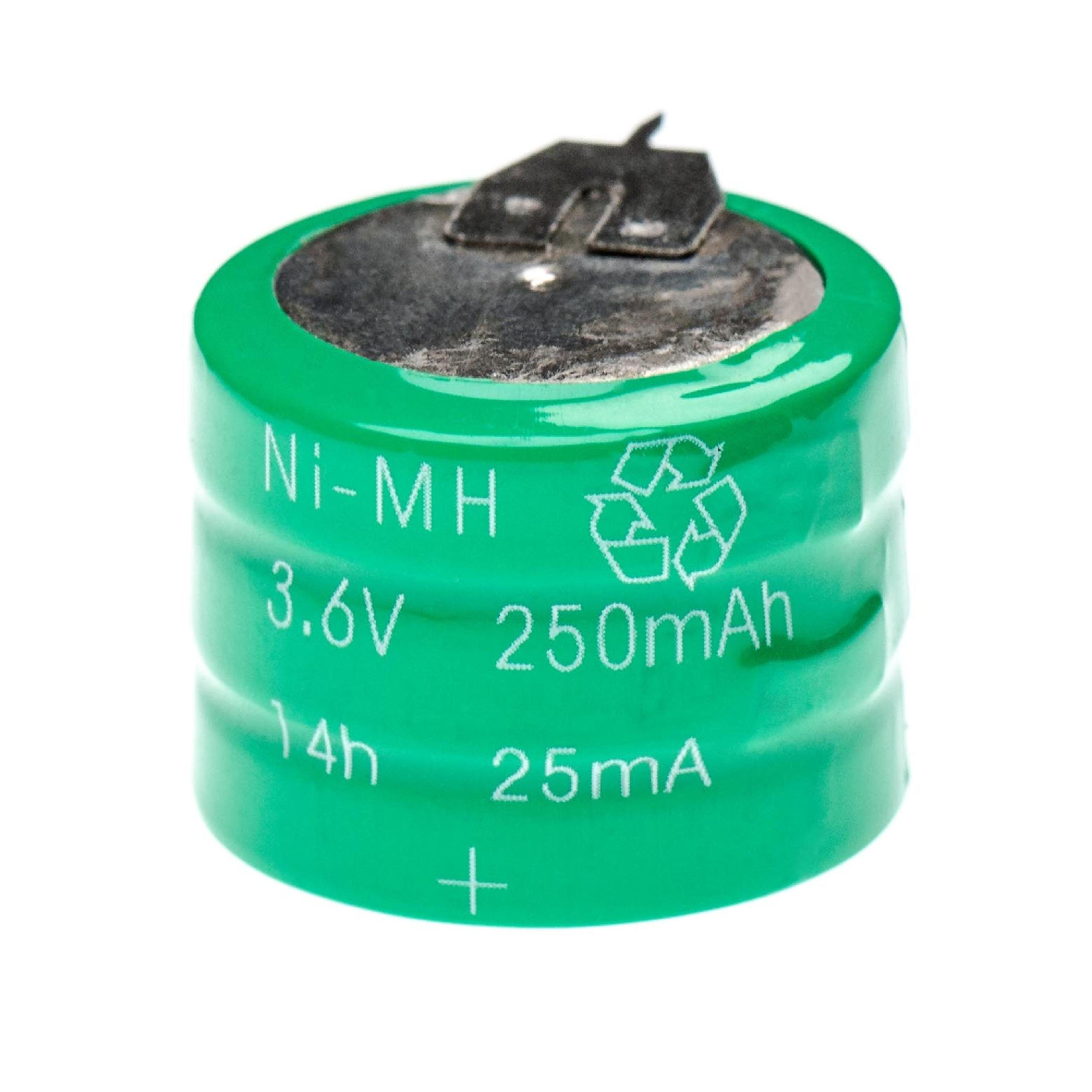 vhbw Akku Ersatz für V250H für Modellbau / verschiedenes (250mAh, 3,6V, NiMH) 250 mAh