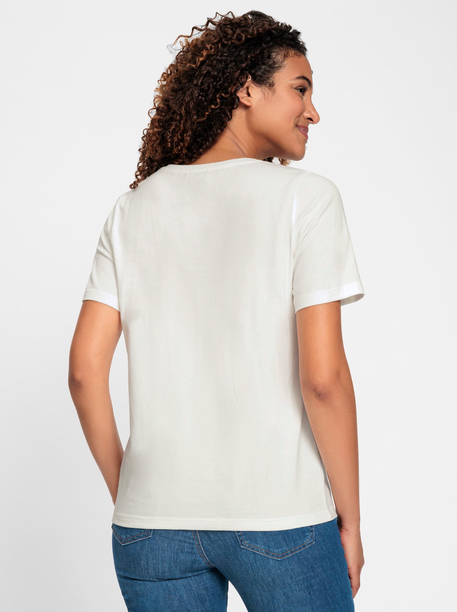 Casual Looks Kurzarmshirt "Kurzarm-Shirt" 1 Stk. tlg. günstig online kaufen