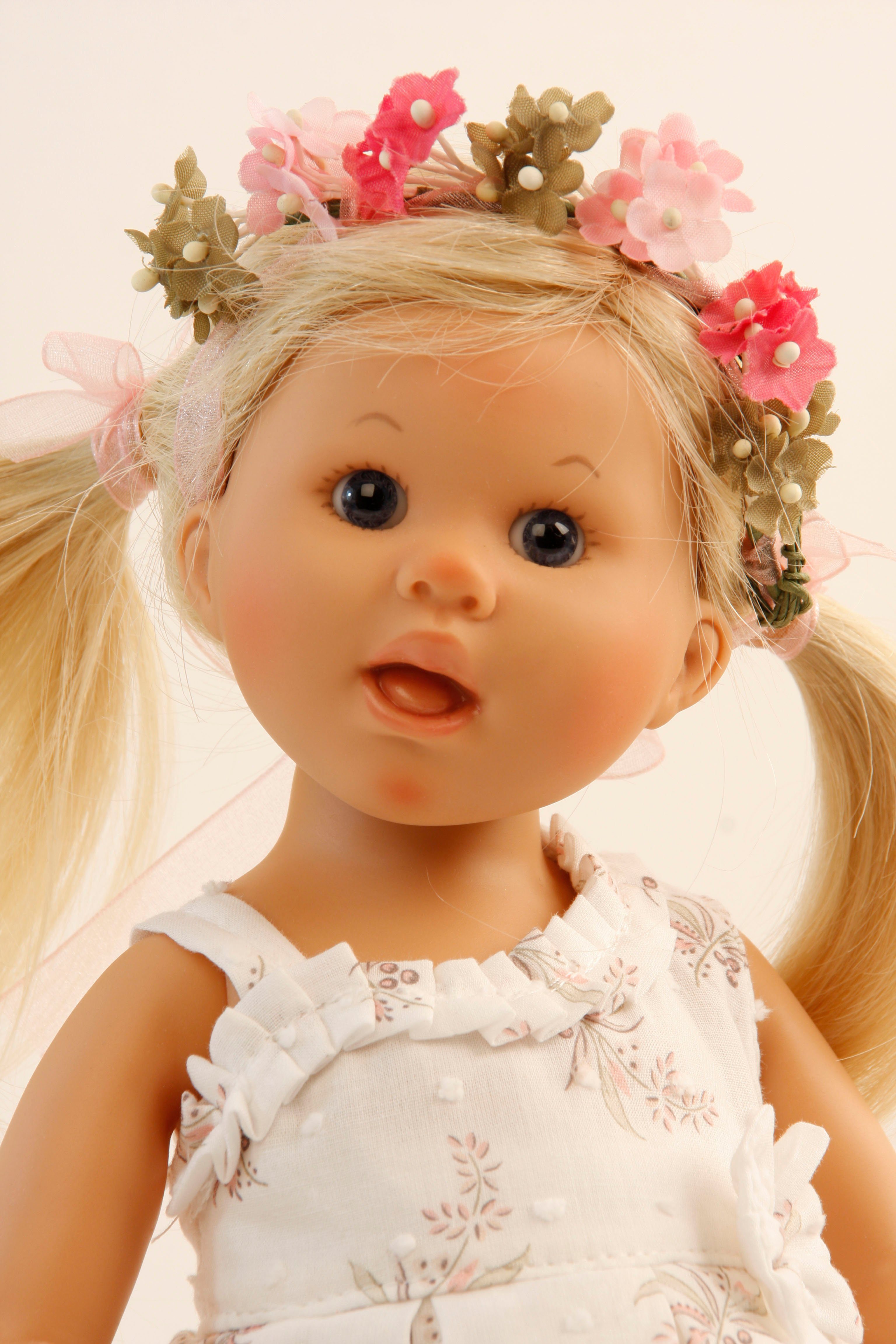 Schildkröt Anziehpuppe Müller Wichtel Emma, Sammlerpuppe 30 cm -wunderschön gekleidet, hübsch gekleidet