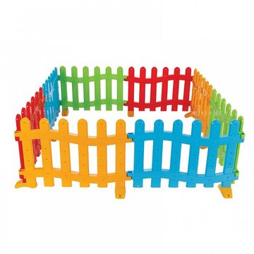 Pilsan Laufgitter Spielzaun, Plastikzaun, Laufgitter 06192, 8 Elemente 68 x 44 x 3 cm