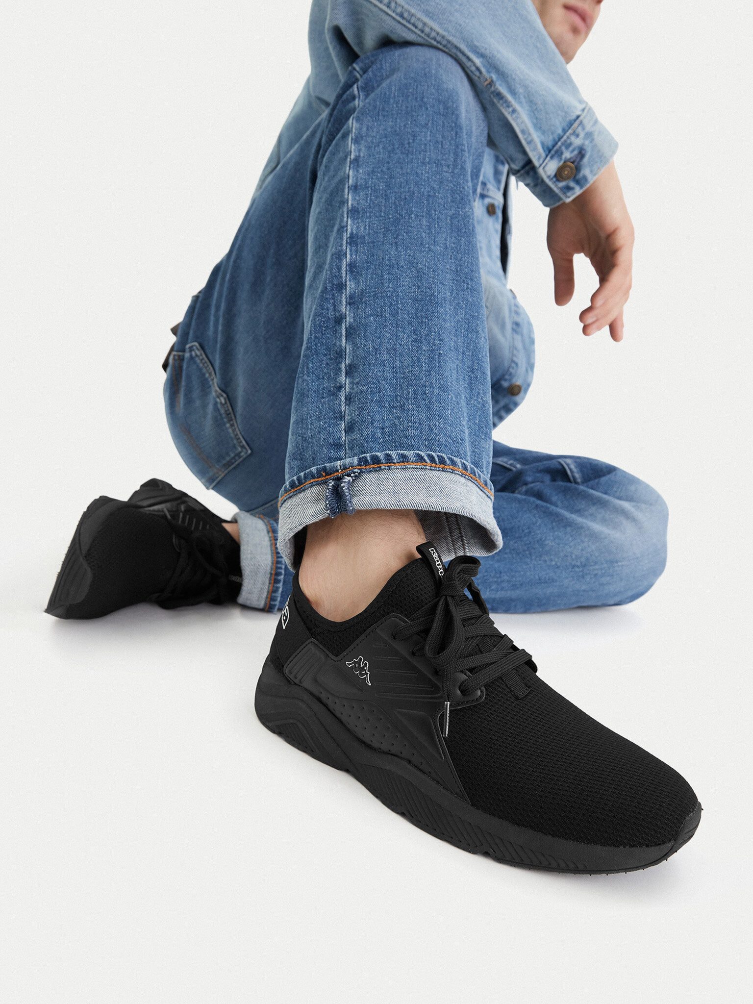 Kappa Kappa Herrenschuhe Schwarz KAPPA-CEOWB-WK243139(M) Schwarz Sneaker