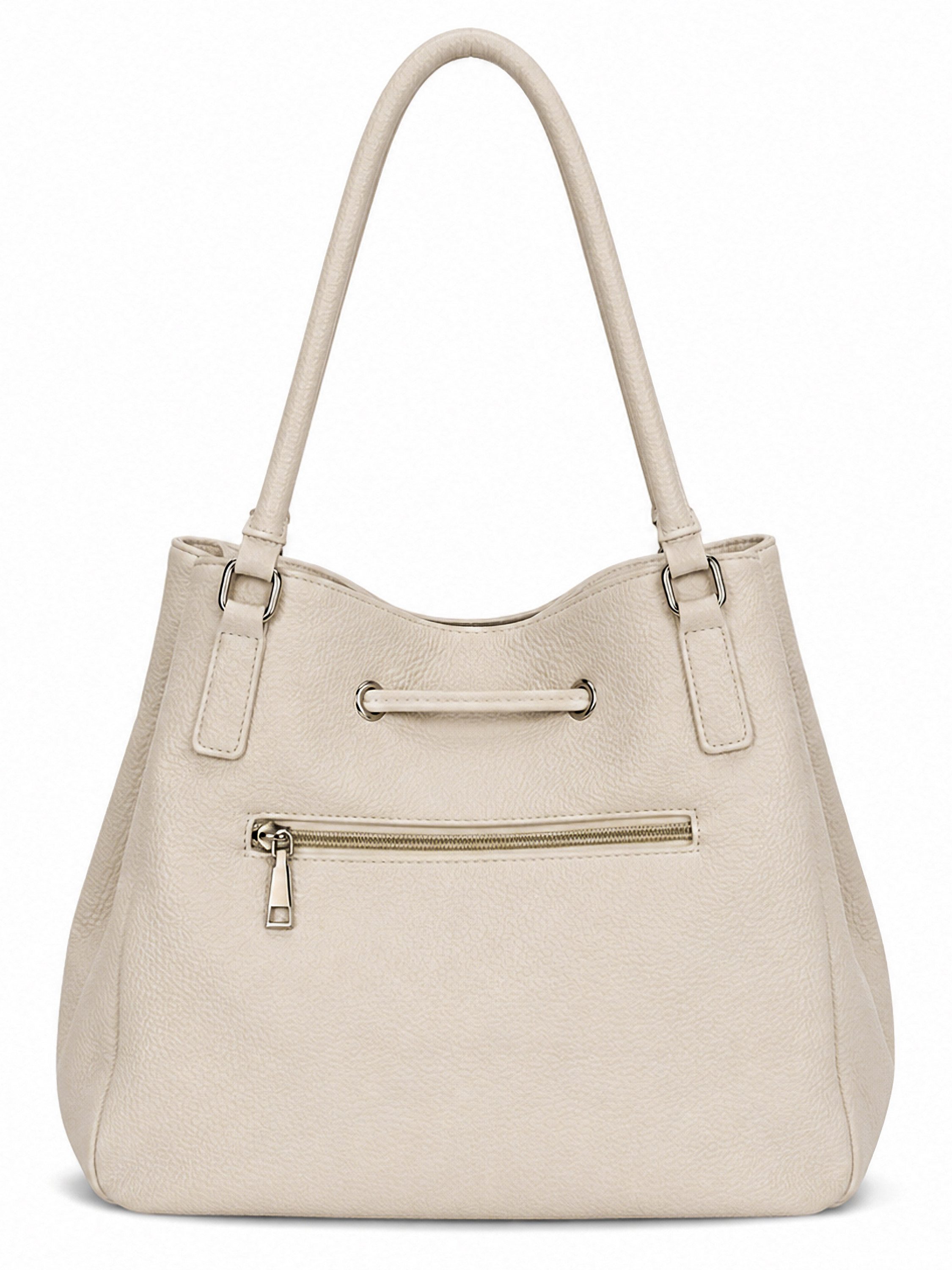 COLLEZIONE ALESSANDRO Schultertasche Sorrento, aus softem Material, XL-Format