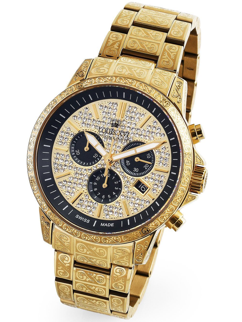 LOUIS XVI Quarzuhr Louis XVI LXVI1087 Palais Royale Chronograph Herrenuhr 4 günstig online kaufen