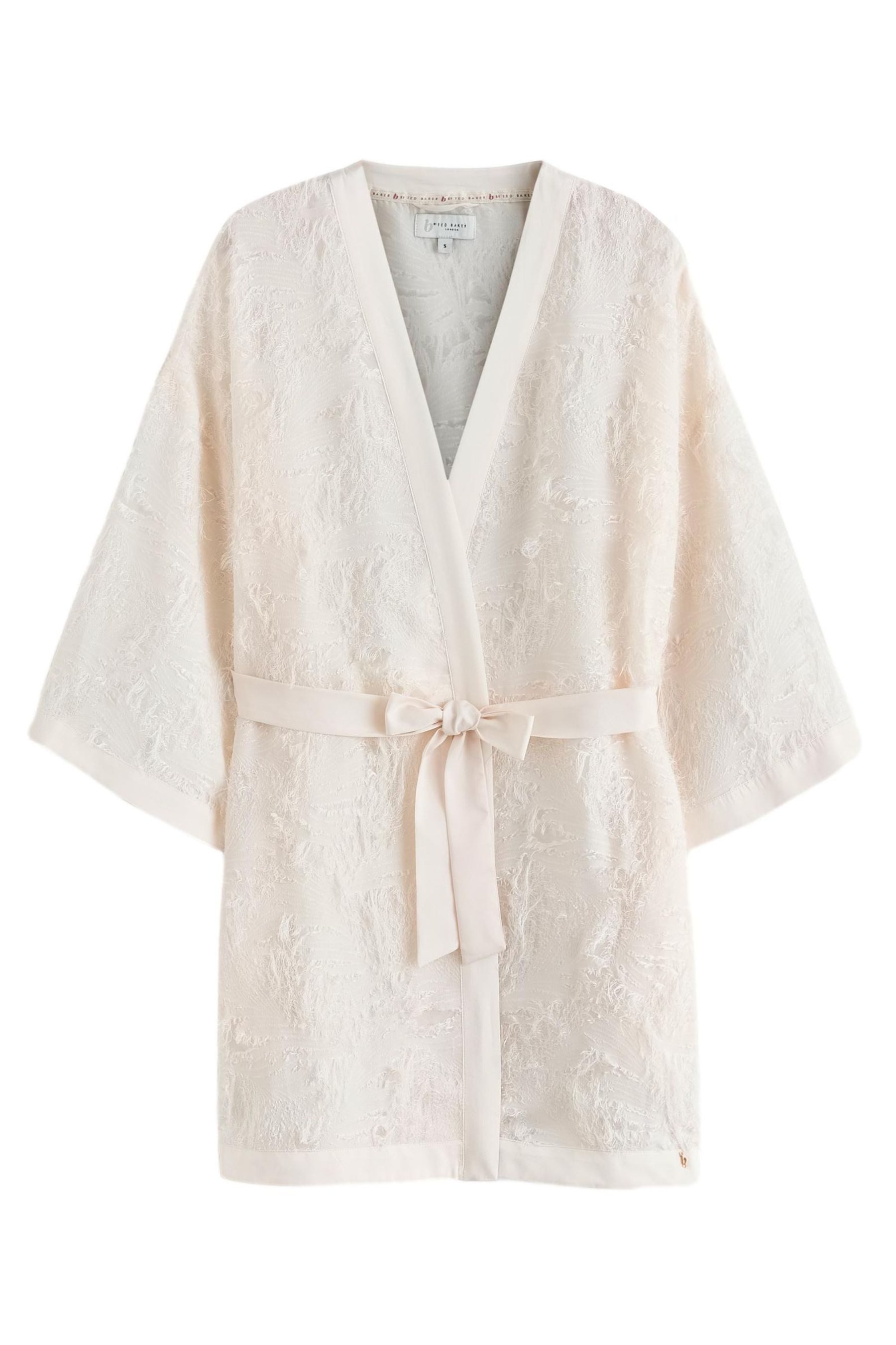 B by Ted Baker Damenbademantel B By Ted Baker Braut Morgenmantel, Federn, Polyester (recycelt)