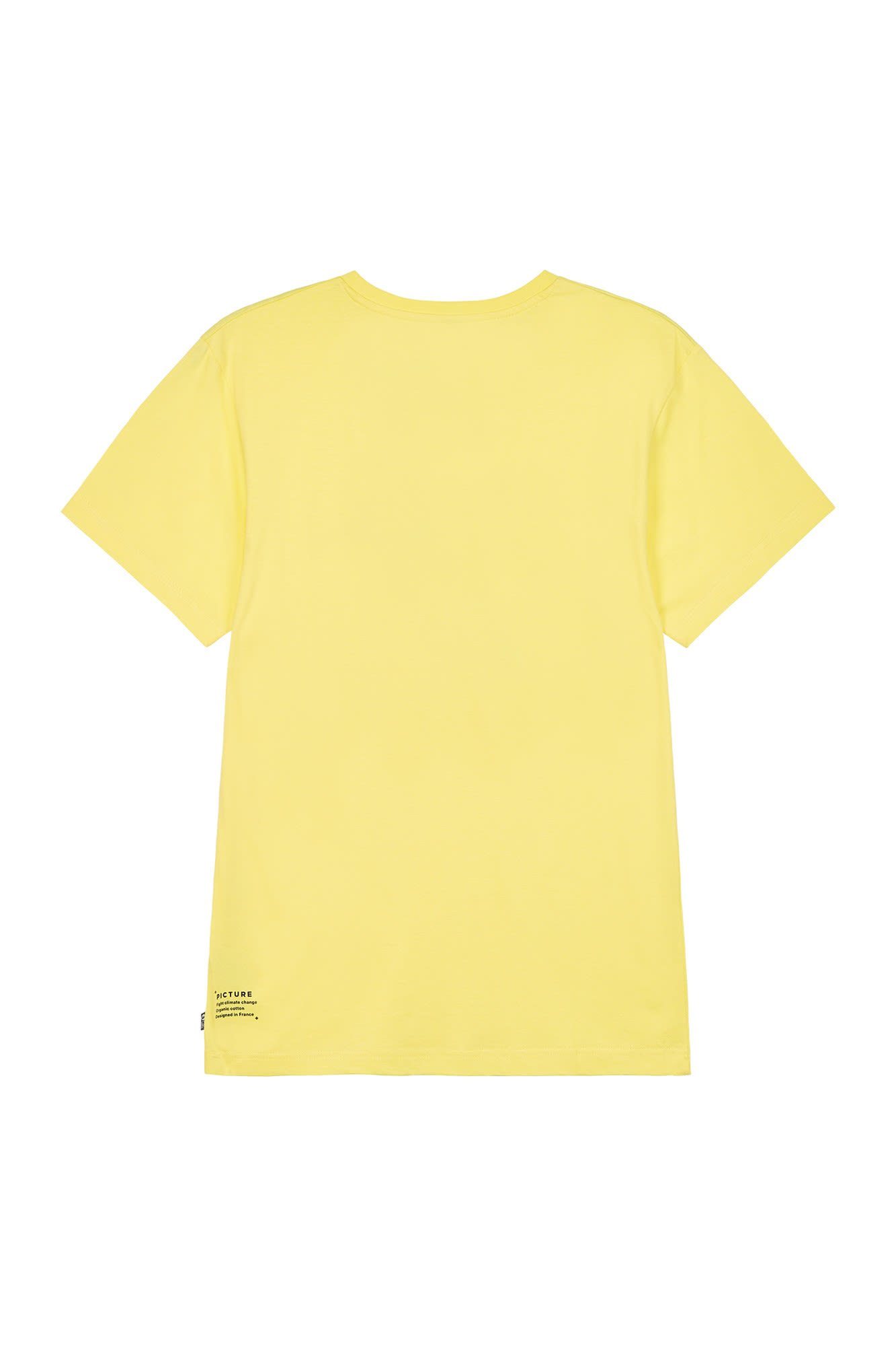 Picture T-Shirt Picture M Lemon Drop Tee Pockhan Kurzarm-Shirt Herren