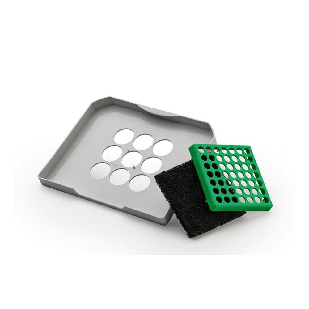 Naber Einbaumülleimer Biodeckel, hellgrau, für 230 x 191 mm Eimer