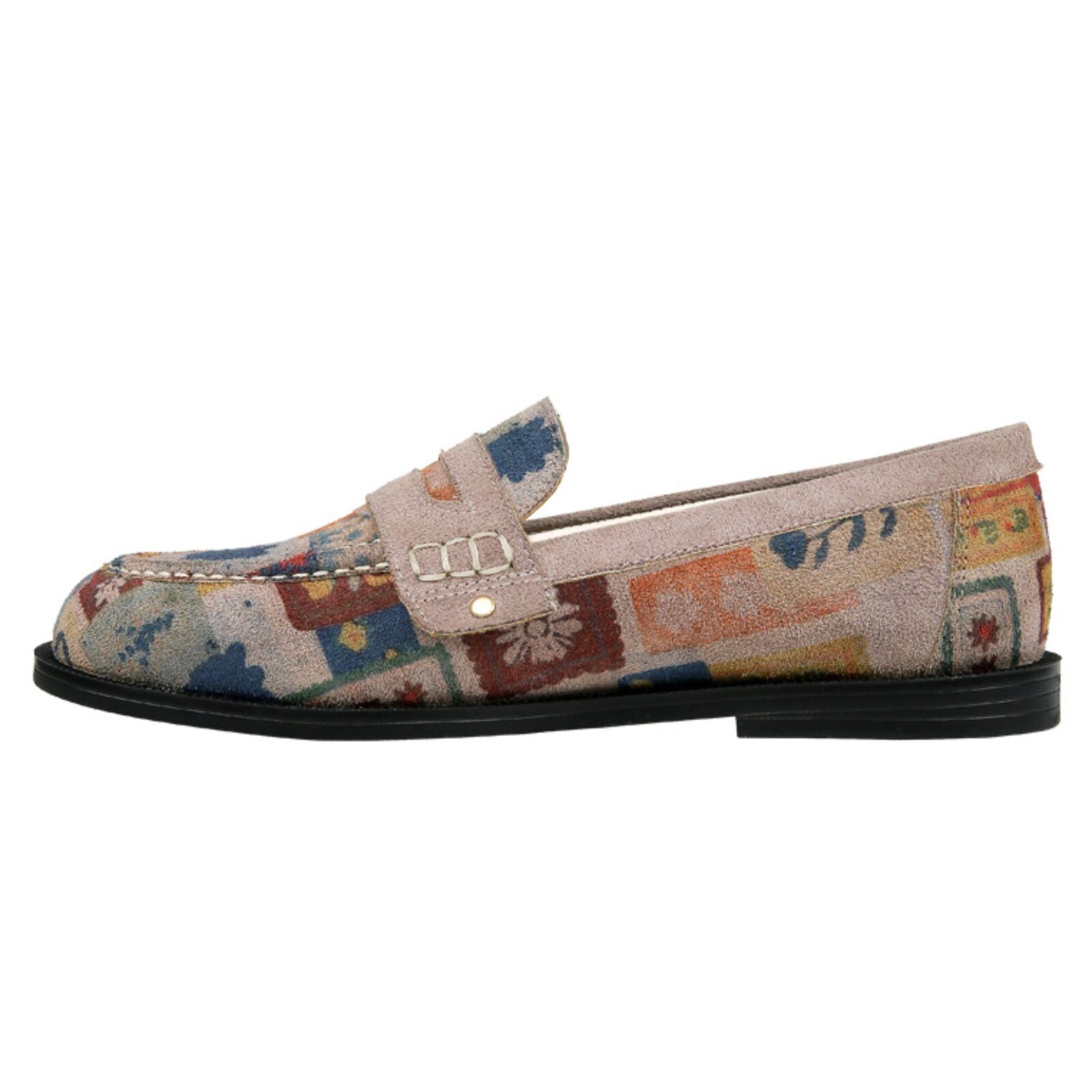 DOGO Moriso Loafer Anatolian Patterns Damen Halbschuhe Loafer Handgefertigt