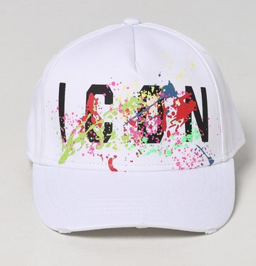 Dsquared2 Baseball Cap Dsquared2 Icon Splash Cap Baseballcap Oaint-Splatter Kappe Basebalkapp