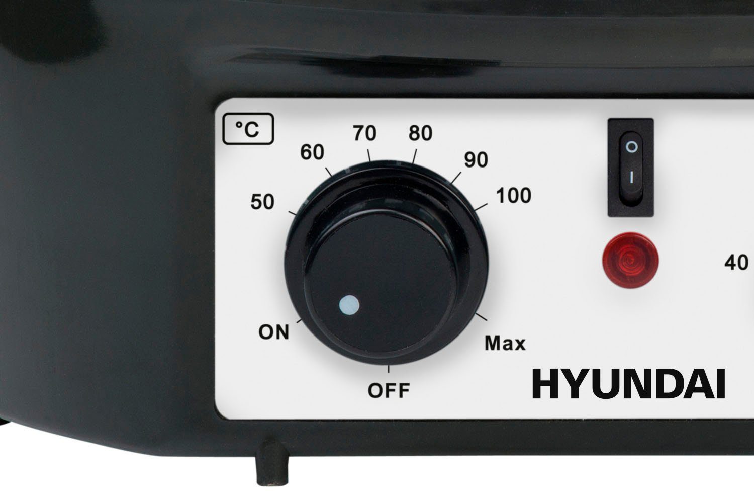 Hyundai PC200, 120 Gläser, Timer l, akustischer Thermostat, 27 bis für W, 1800 Alarm Einkochautomat 14 Min.,