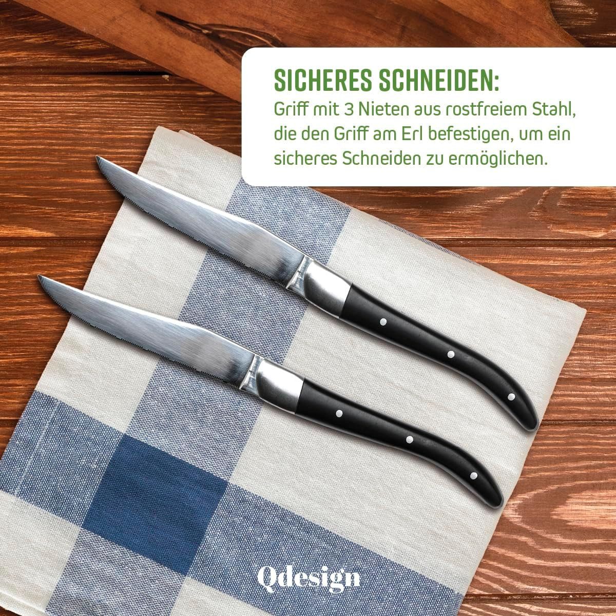 KALORIK Steakmesser QDesign (4 Stück)