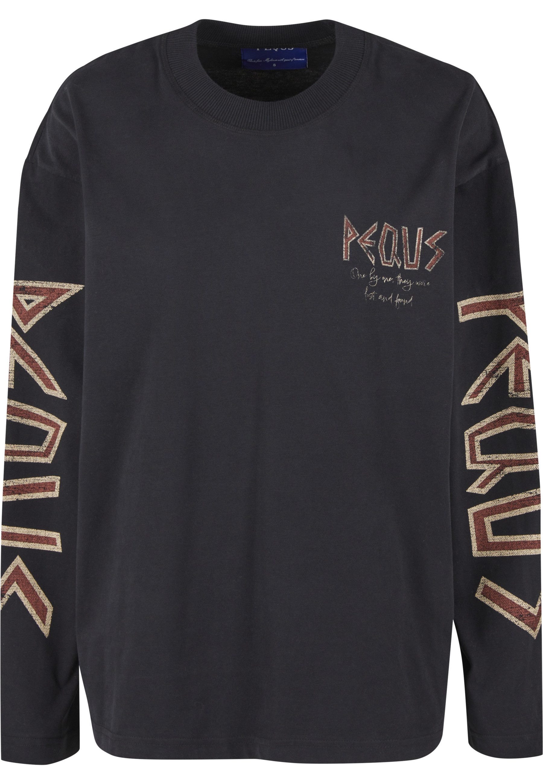 PEQUS Rundhalsshirt PEQUS PEQUS Ancient Love Story Long Sleeve (1-tlg)