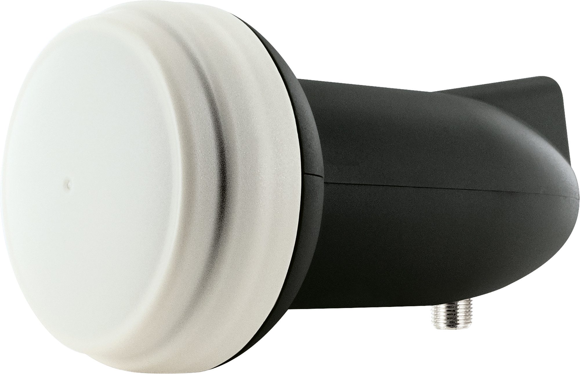 Schwaiger LNB1 Universal-Single-LNB (für 1 Teilnehmer, herausziehbare Wetterschutzabdeckung, hellgrau)