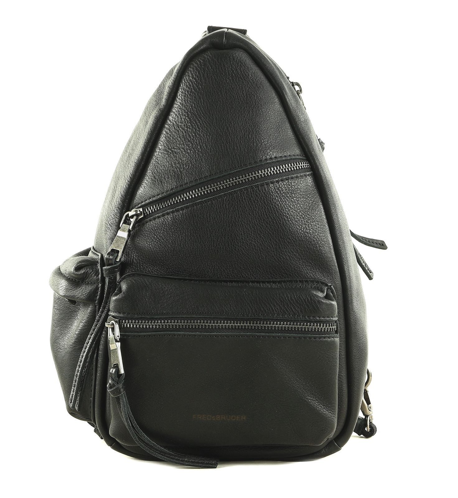 FREDsBRUDER Rucksack Backpack, aus echtem Leder