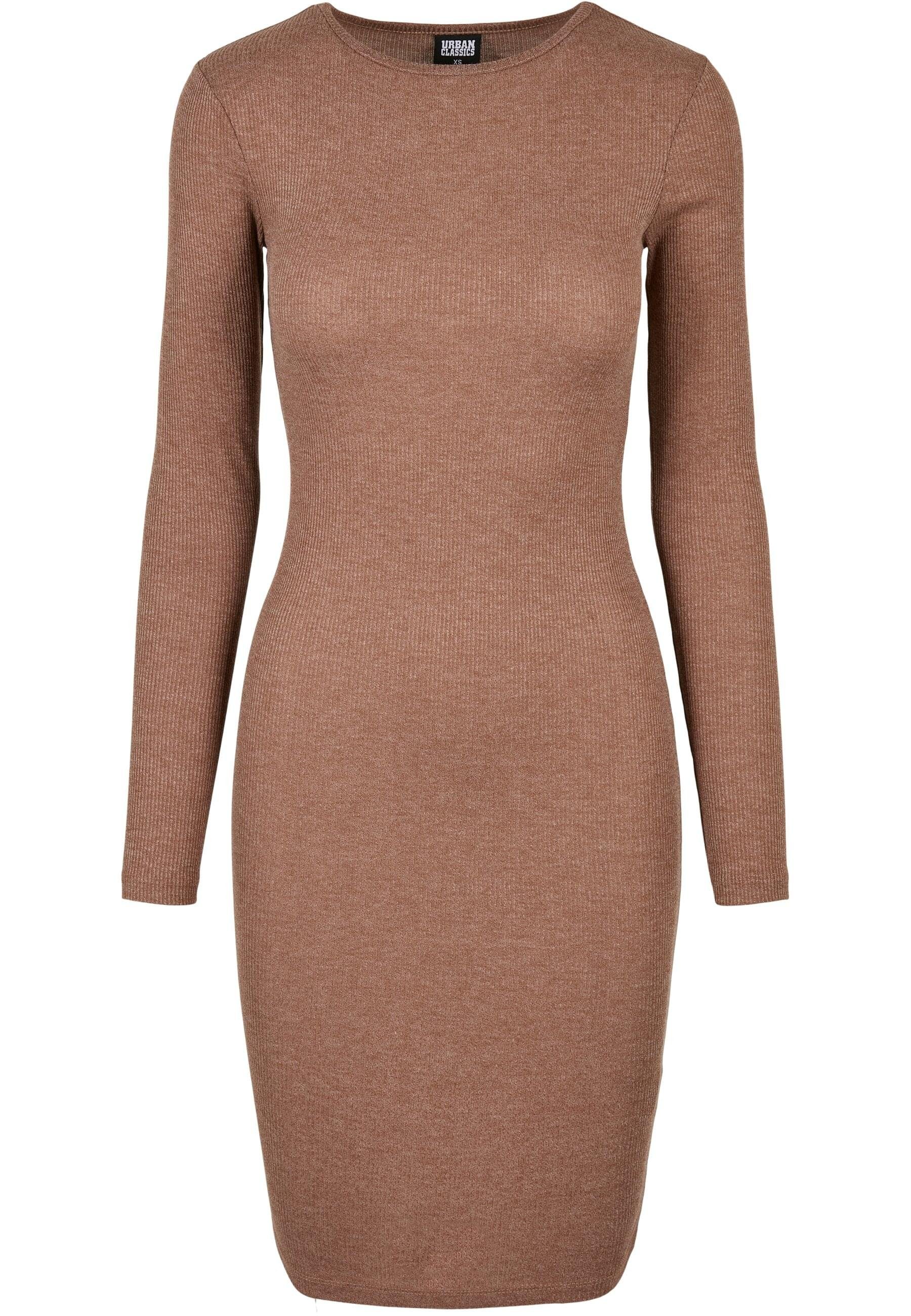 URBAN CLASSICS Shirtkleid Urban Classics Damen Ladies Rib Dress (1-tlg) günstig online kaufen