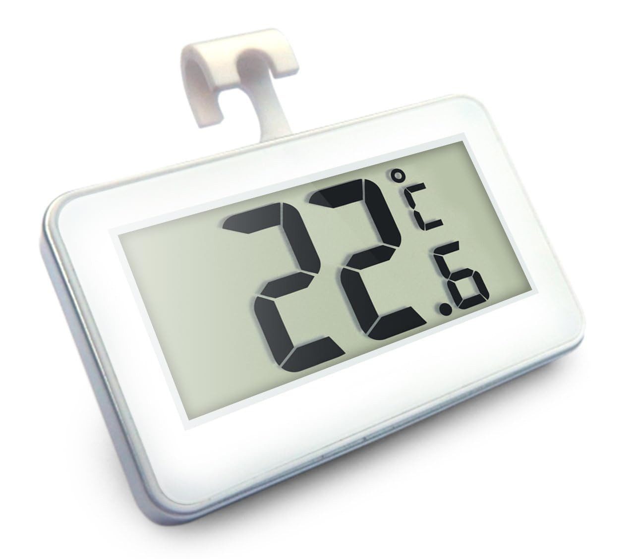 Minicloss Kühlschrankthermometer Digitale Thermometer kühlschrank Mit Gefrierfach Gut Lesbarem, Anzeige Lesen Perfekt für Lnnen/Außen/Home/Restaurants
