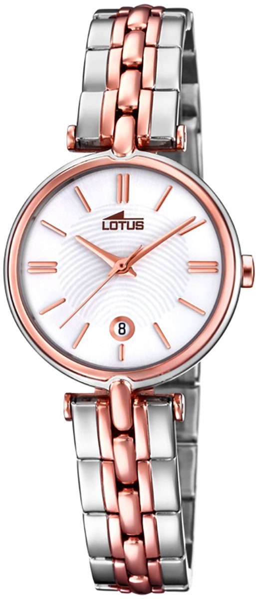 Lotus Quarzuhr »Lotus Damen Uhr L18457/2 Edelstahl«, (Armbanduhr), Damen  Armbanduhr rund, Edelstahlarmband silber, kupfer, roségold online kaufen |  OTTO
