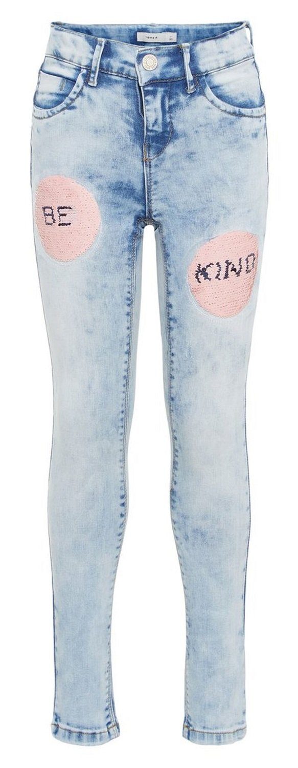 Name It Skinny-fit-Jeans Name mit Wendepailletten It Fit Skinny in Jeans
