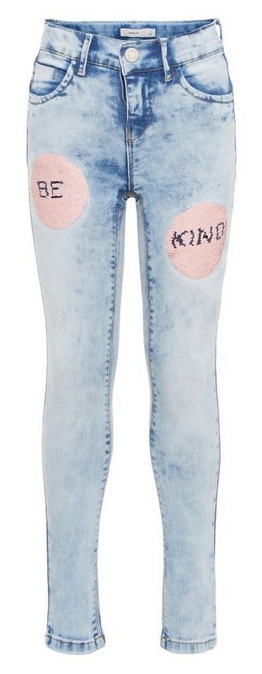 Name It Skinny-fit-Jeans Name It Jeans mit Wendepailletten in Skinny Fit