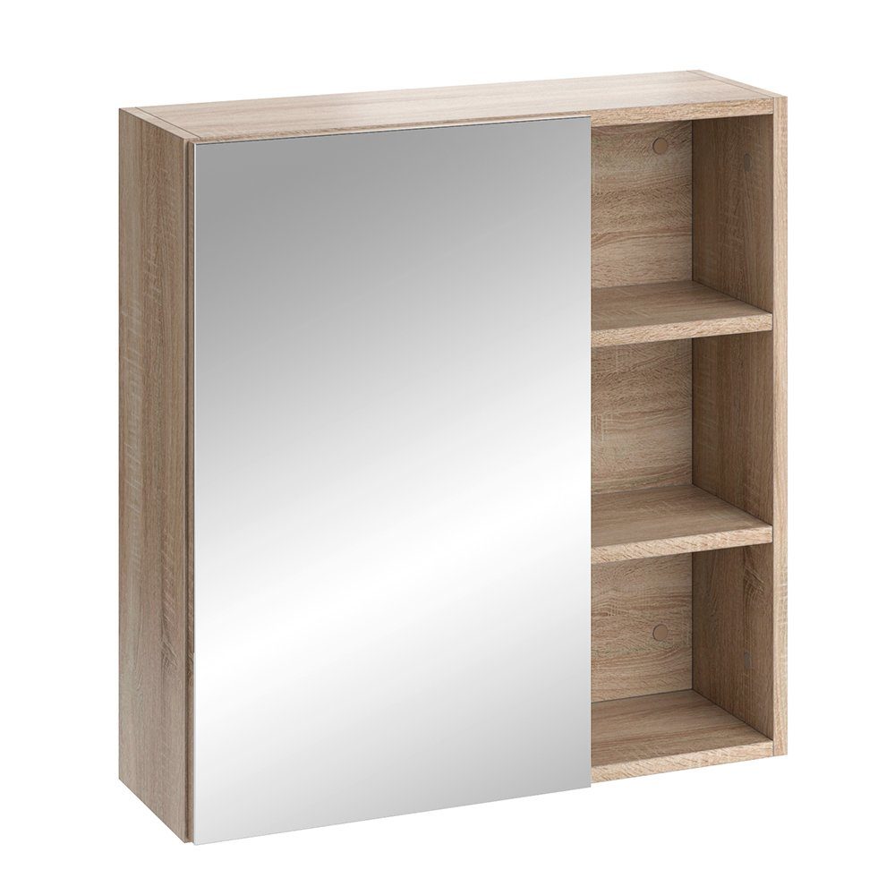 Vicco Badezimmerspiegelschrank Senyo, Sonoma, 62 x günstig online kaufen