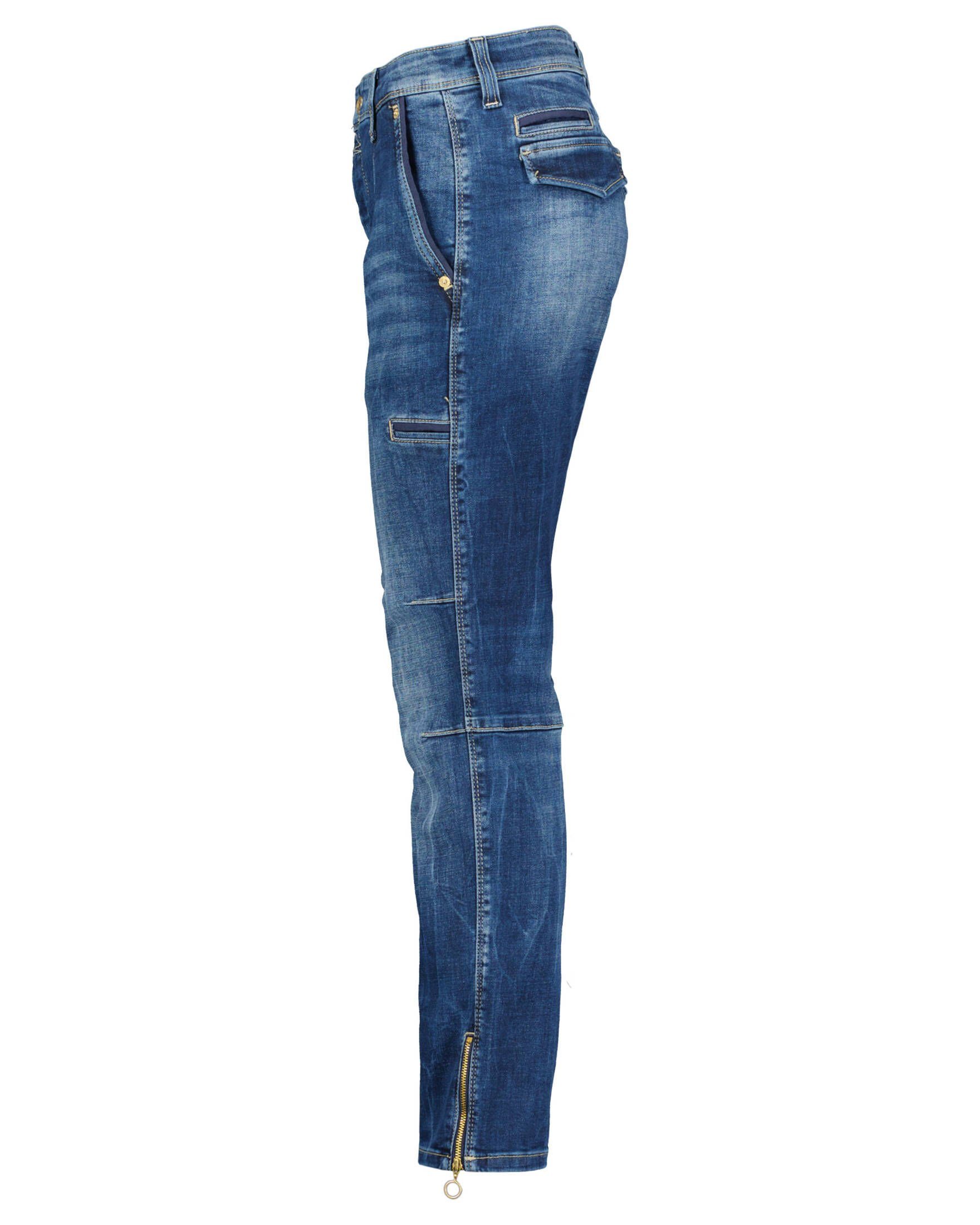 MAC 5-Pocket-Jeans Damen Cargojeans RICH Relaxed (1-tlg) Slim Fit