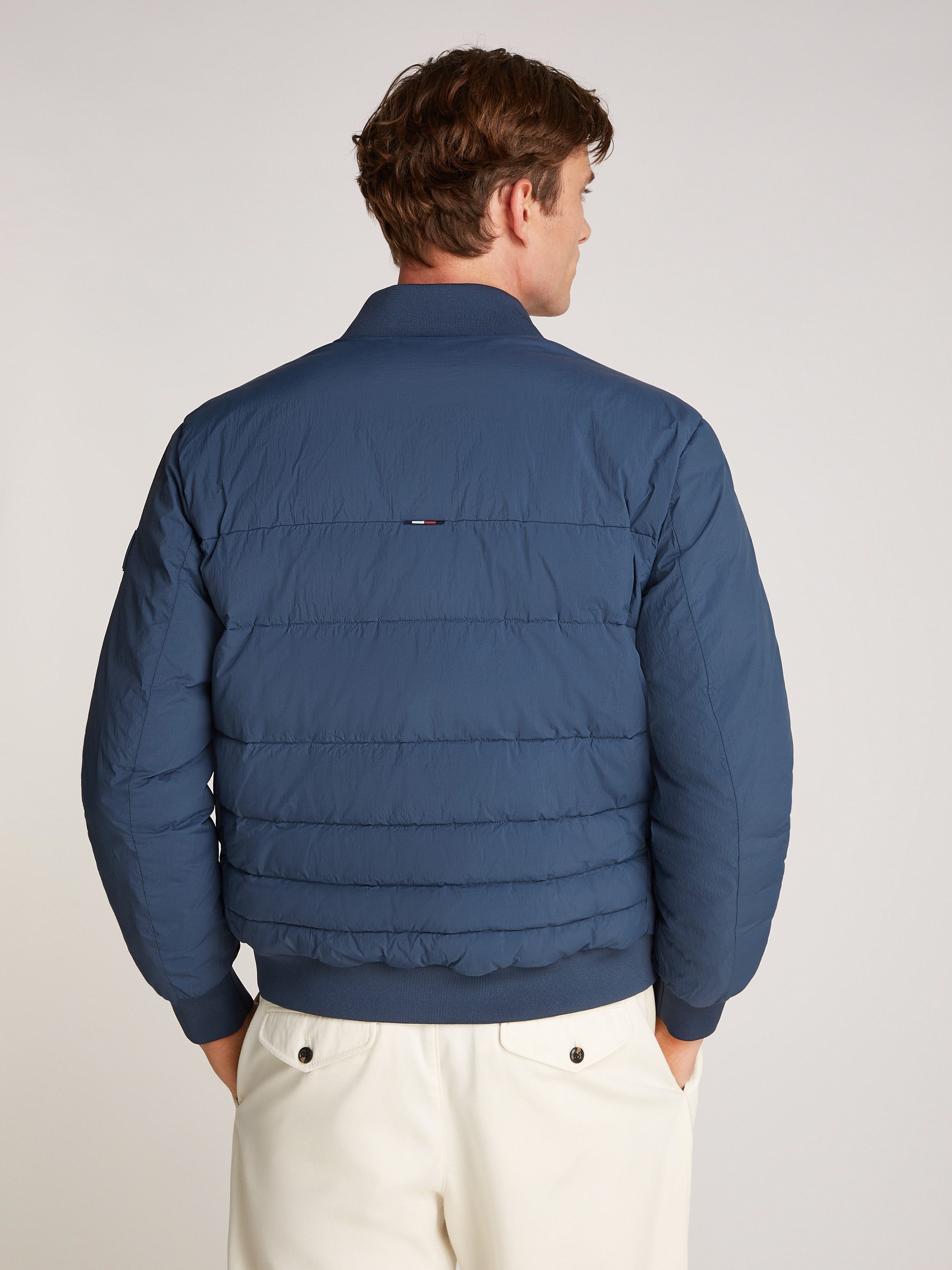 Tommy Hilfiger Bomberjacke MIX QUILT BOMBER mit Steppung günstig online kaufen