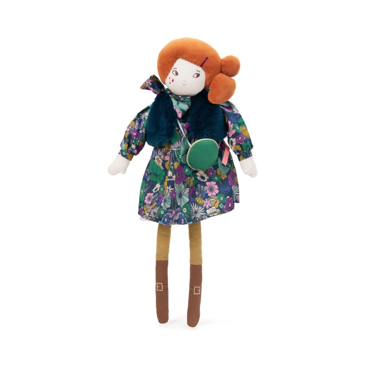 Moulin Roty Babypuppe Madame Constance weiche Puppe für Rollenspiel und Kuscheln (1-tlg), Puppe