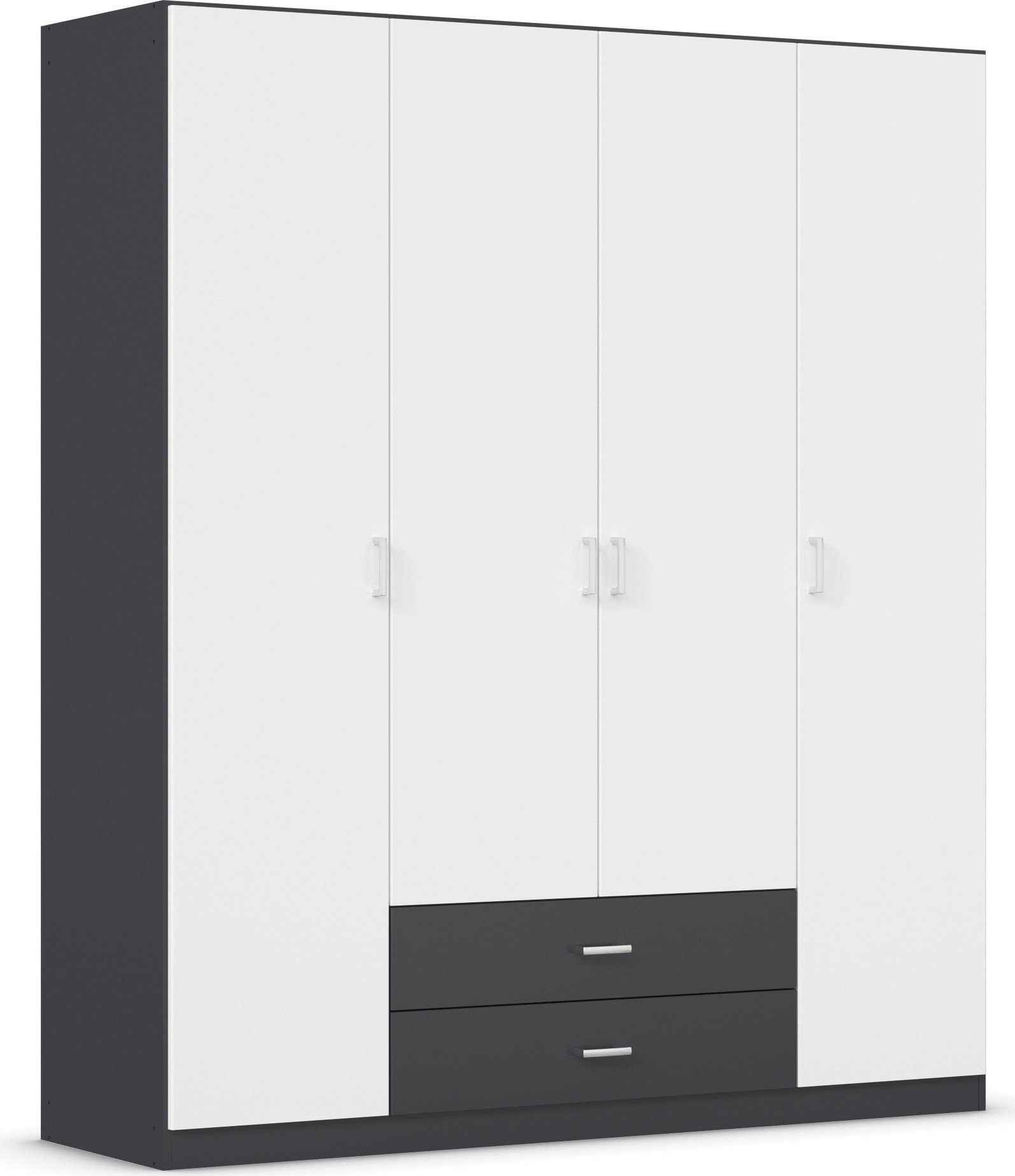 Graumetallic/Alpinweiß