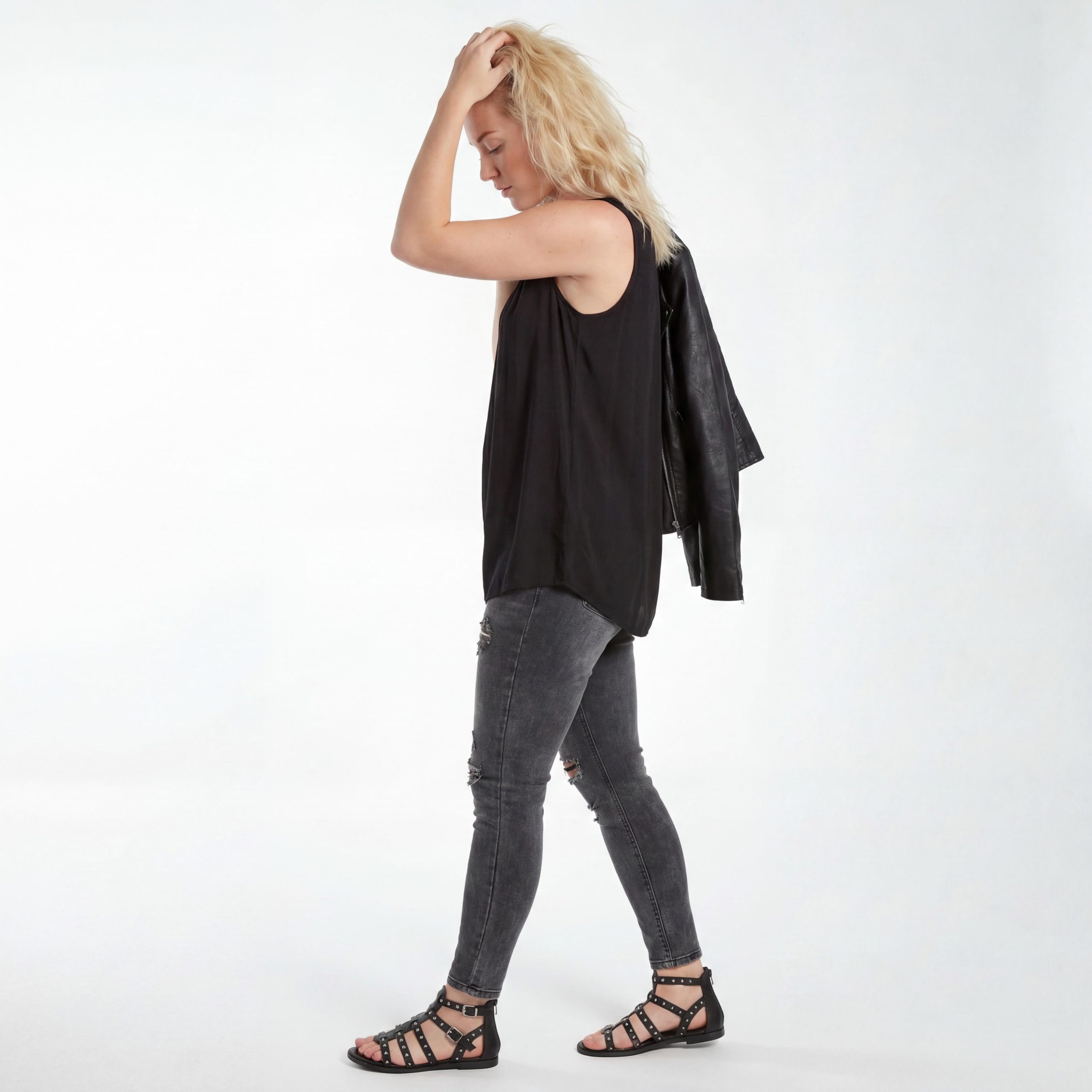 OriginalYou Trägertop Damen Long Top Sommer Oberteil ärmelloses Strandshirt mit Innentop für blickdichten Tragekomfort, erhältlich von 36-50 – Bild 5 von 5