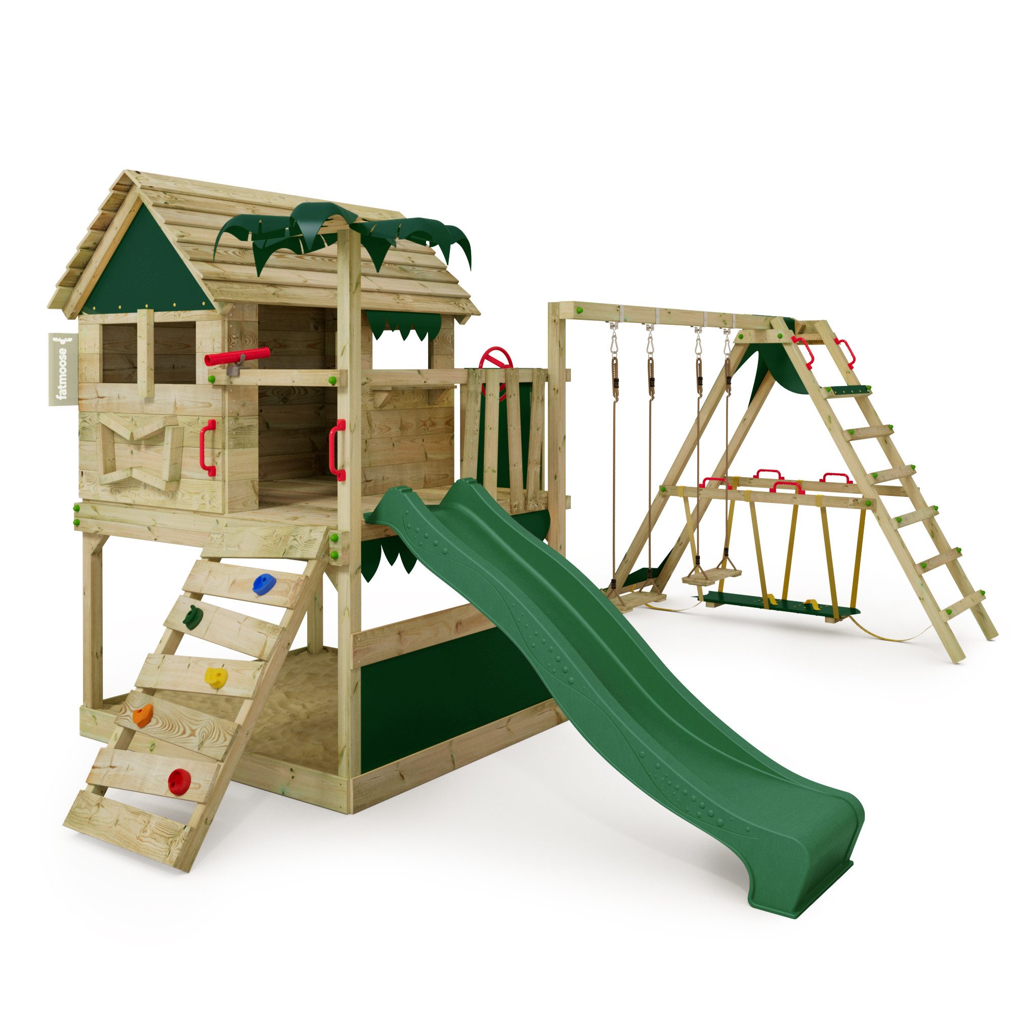 FATMOOSE Spielturm TikaTaka - Abenteuer-Stelzenhaus mit günstig online kaufen
