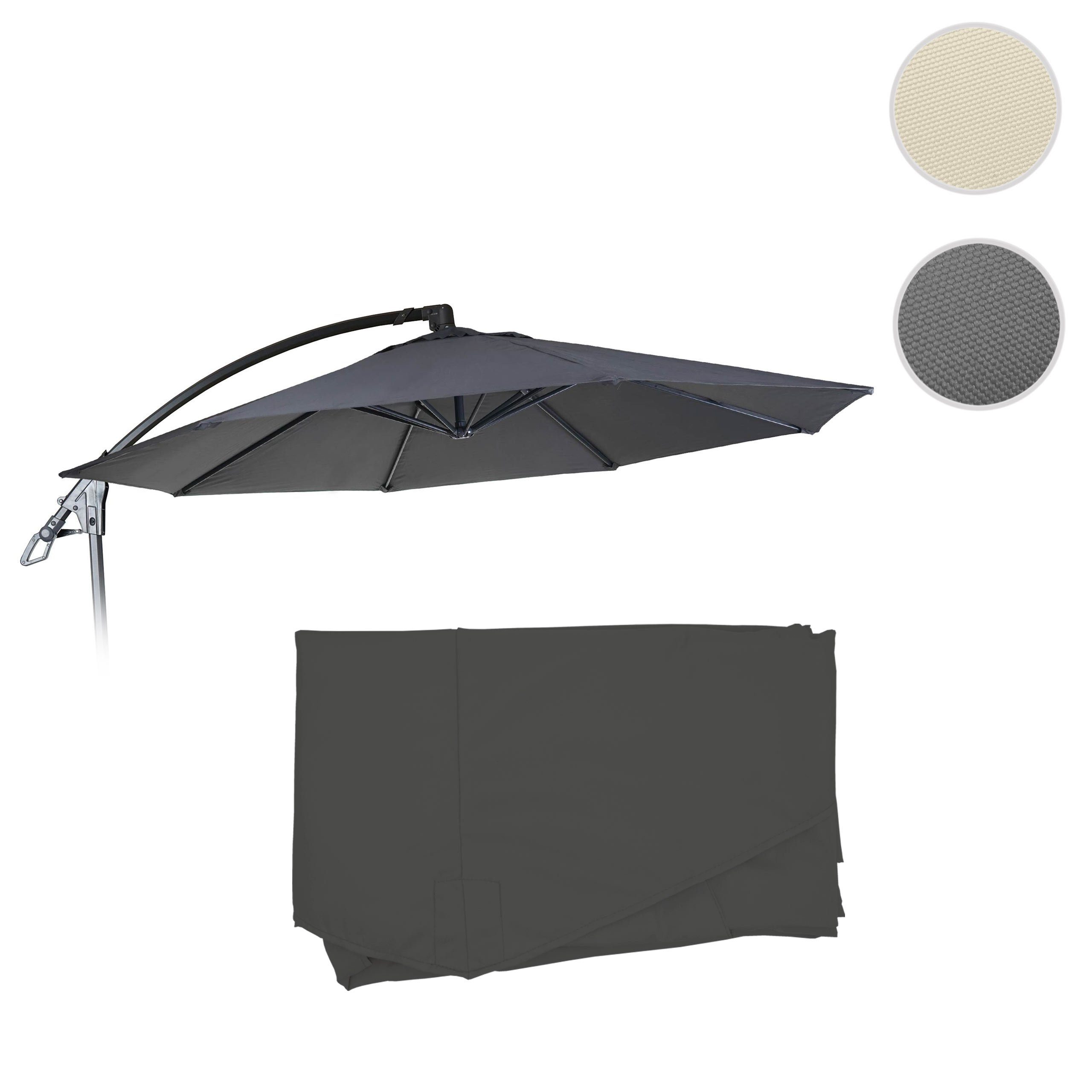 MCW Ersatzschirmbespannung MCW-D14-E, 280x280 cm, Ø 280 cm, Regenbeständig, Passend für Deluxe Ampelschirm MCW-D14, rund Ø 3m