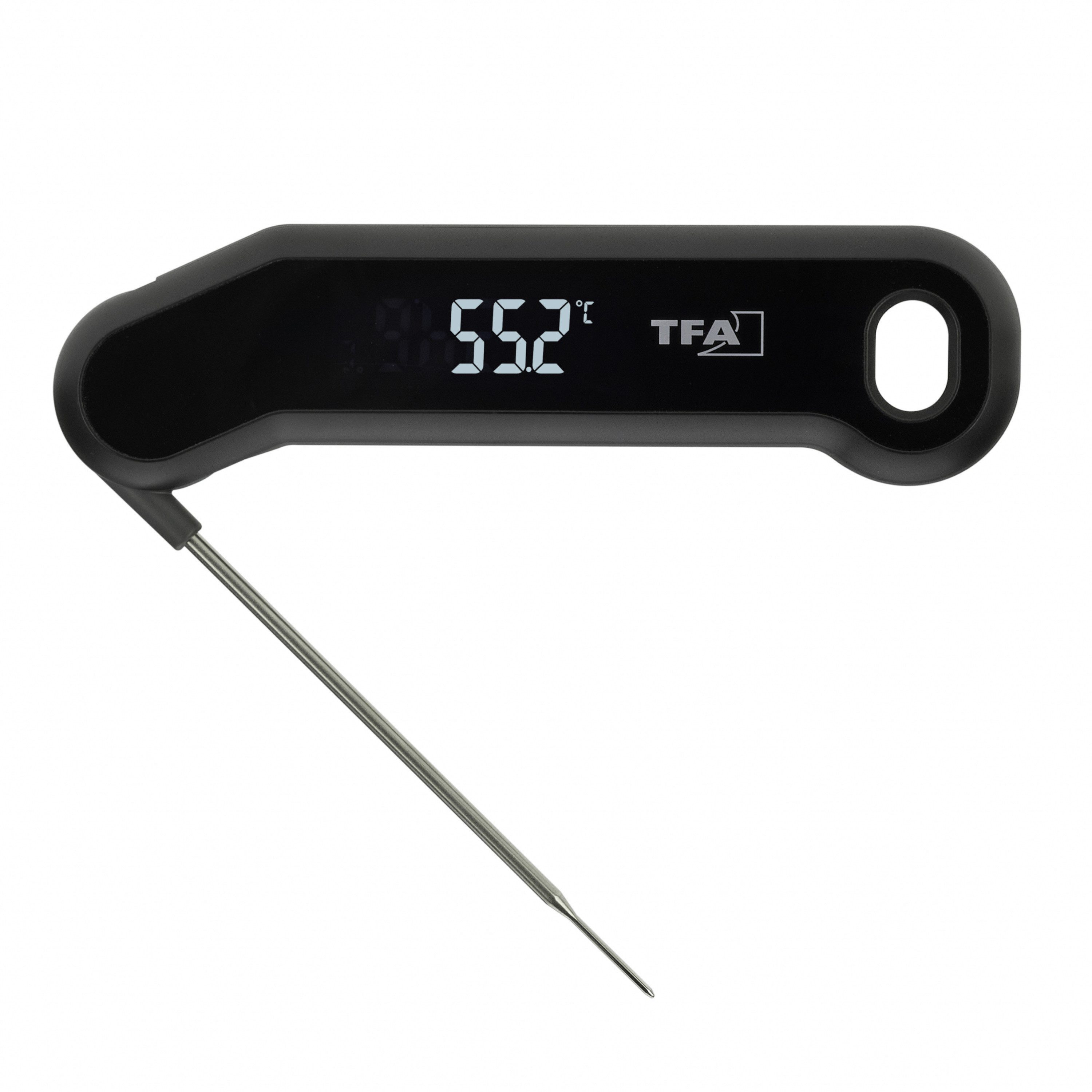 TFA Dostmann Grillthermometer 14.1519 Digitales Küchenthermometer, Bratenthermometer, 0,3 °C Genau, -50..300°C
