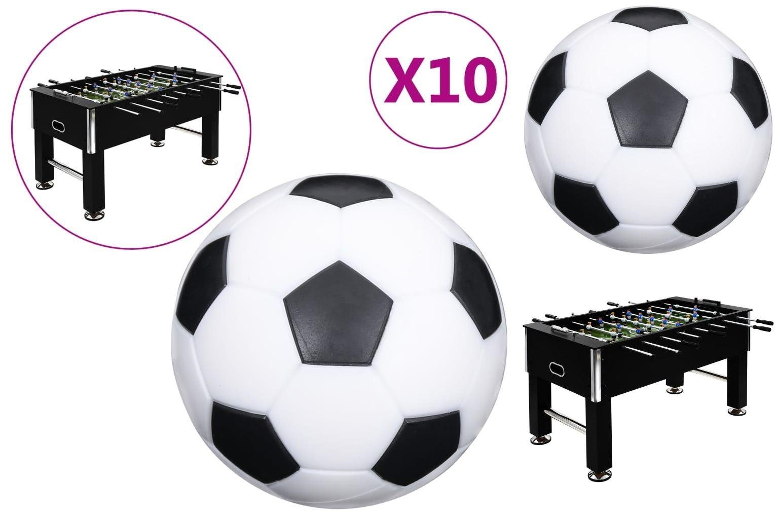 vidaXL Tischfußballspiel Tischfußball-Bälle 10 Stk 32 mm ABS