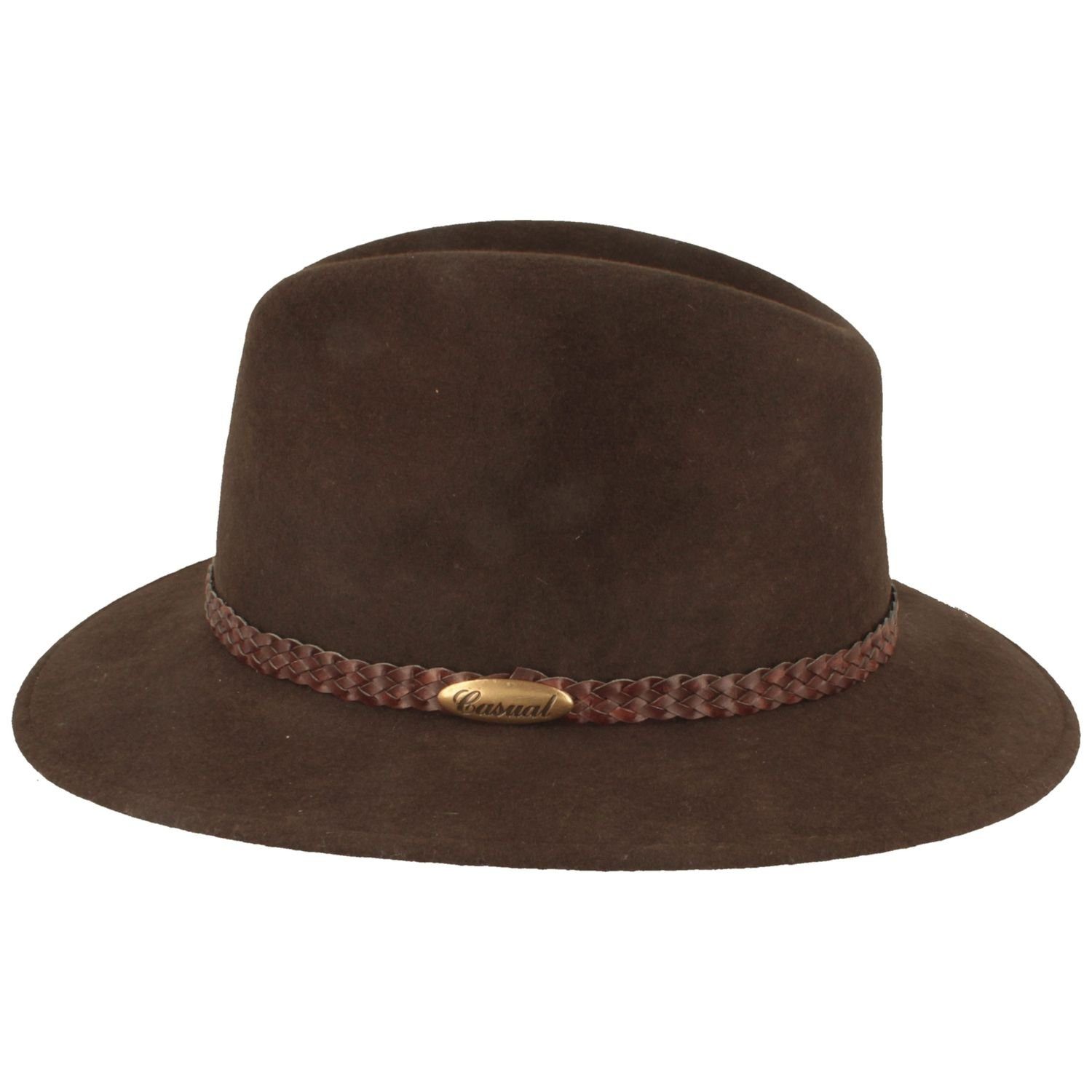 Breiter Filzhut rollbar aus Wollfilz günstig online kaufen