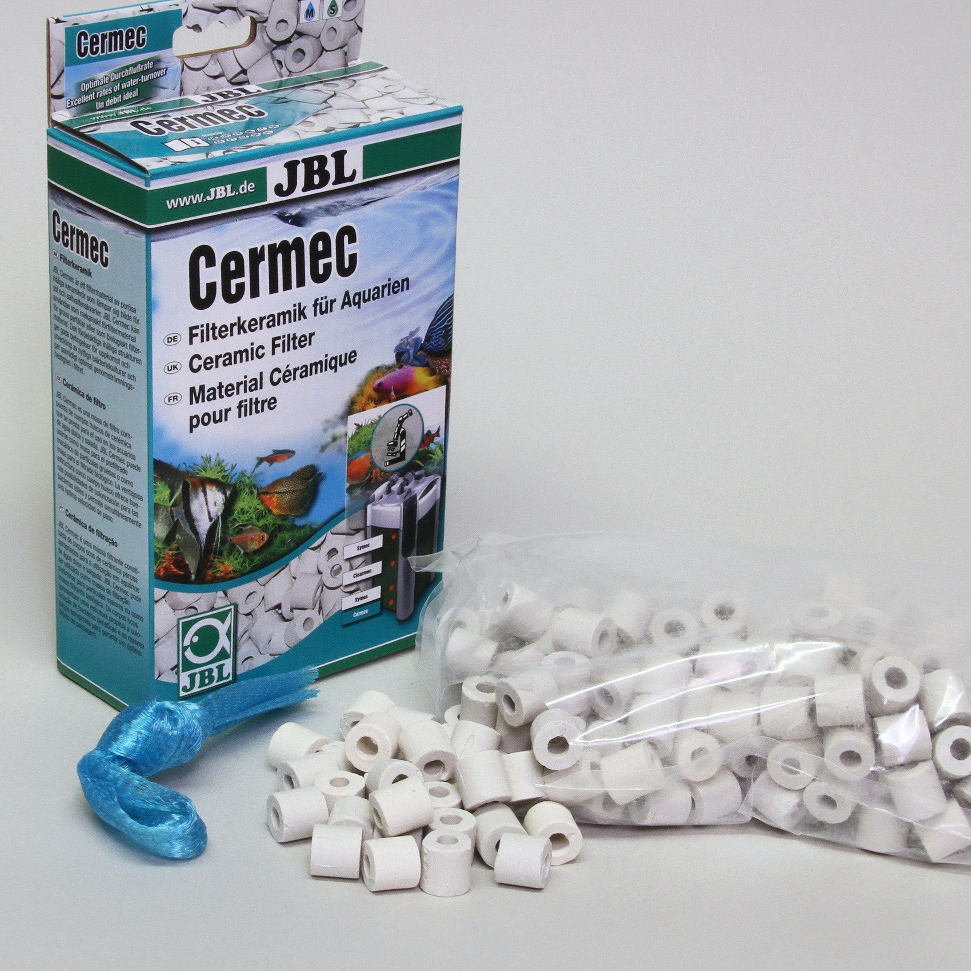 Aquariumfilter JBL Cermec Keramische Filterröhrchen für Aquarienf