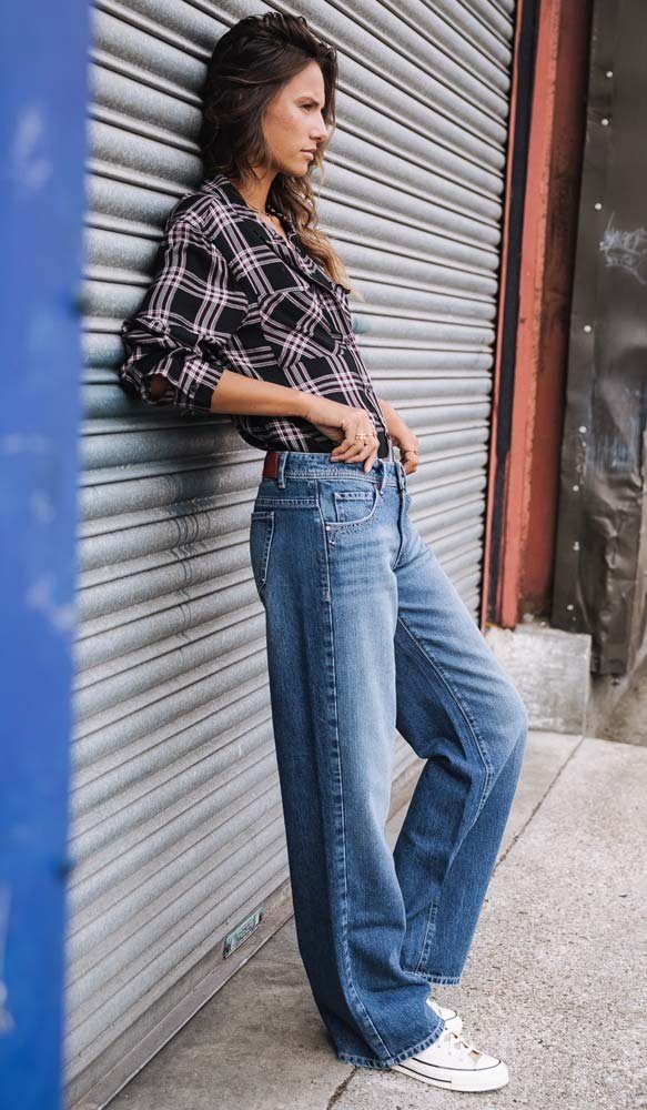 Freeman T. Porter Schlagjeans Agatha Denim Paolino Schlaghose
