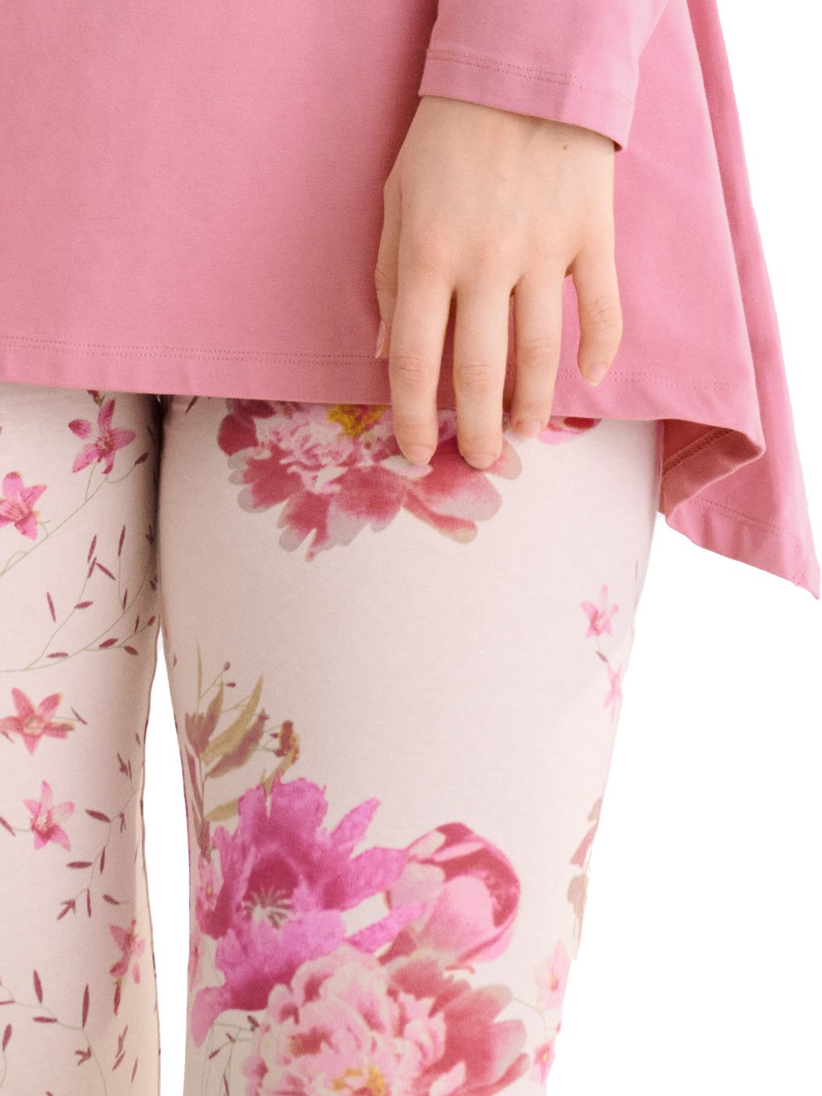 Lisca Pyjama Damen Pyjama Set lang Robin (Stück, 1 tlg) günstig online kaufen