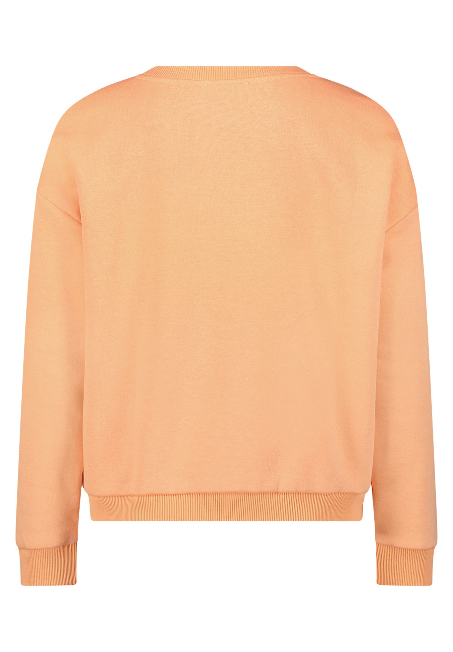 Cartoon Sweatshirt Damen mit Rippbündchen