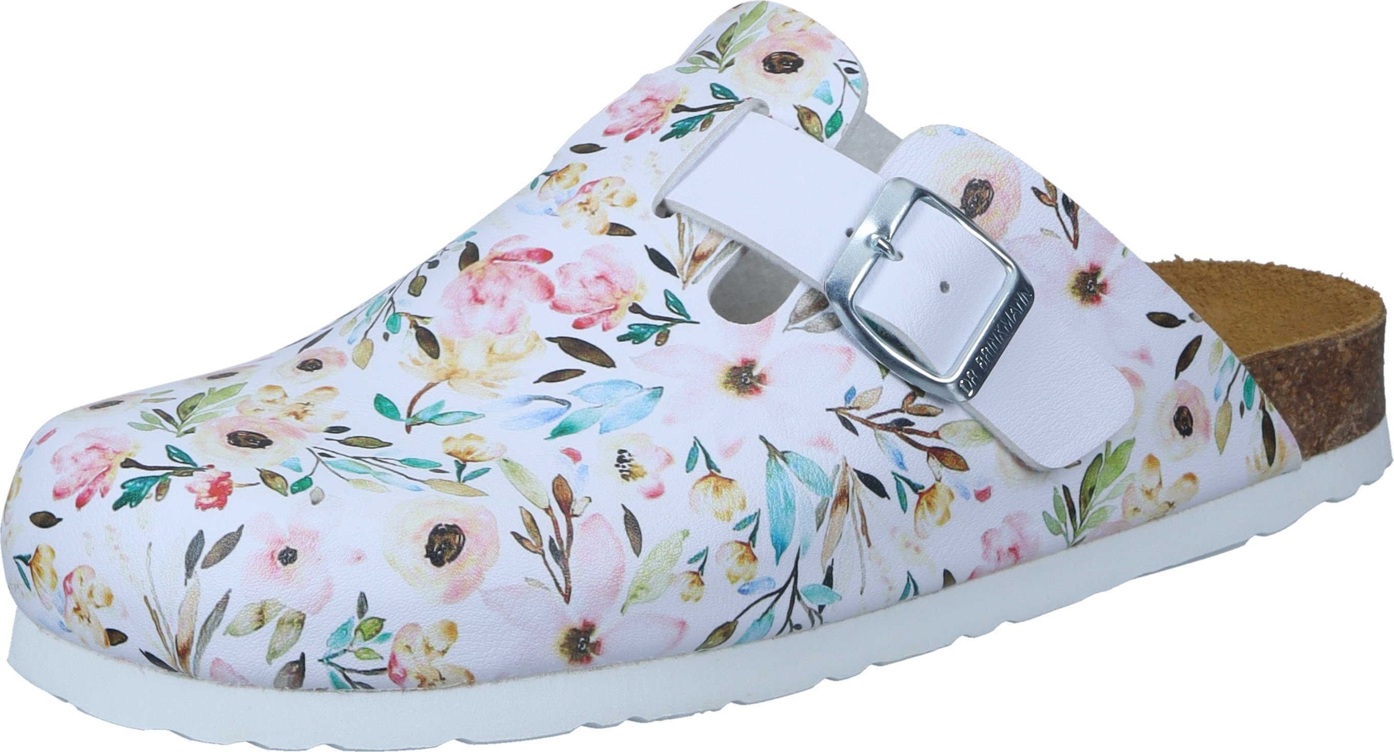 Dr. Brinkmann Pantoletten Clog aus strapazierfähigen Gewebefasern