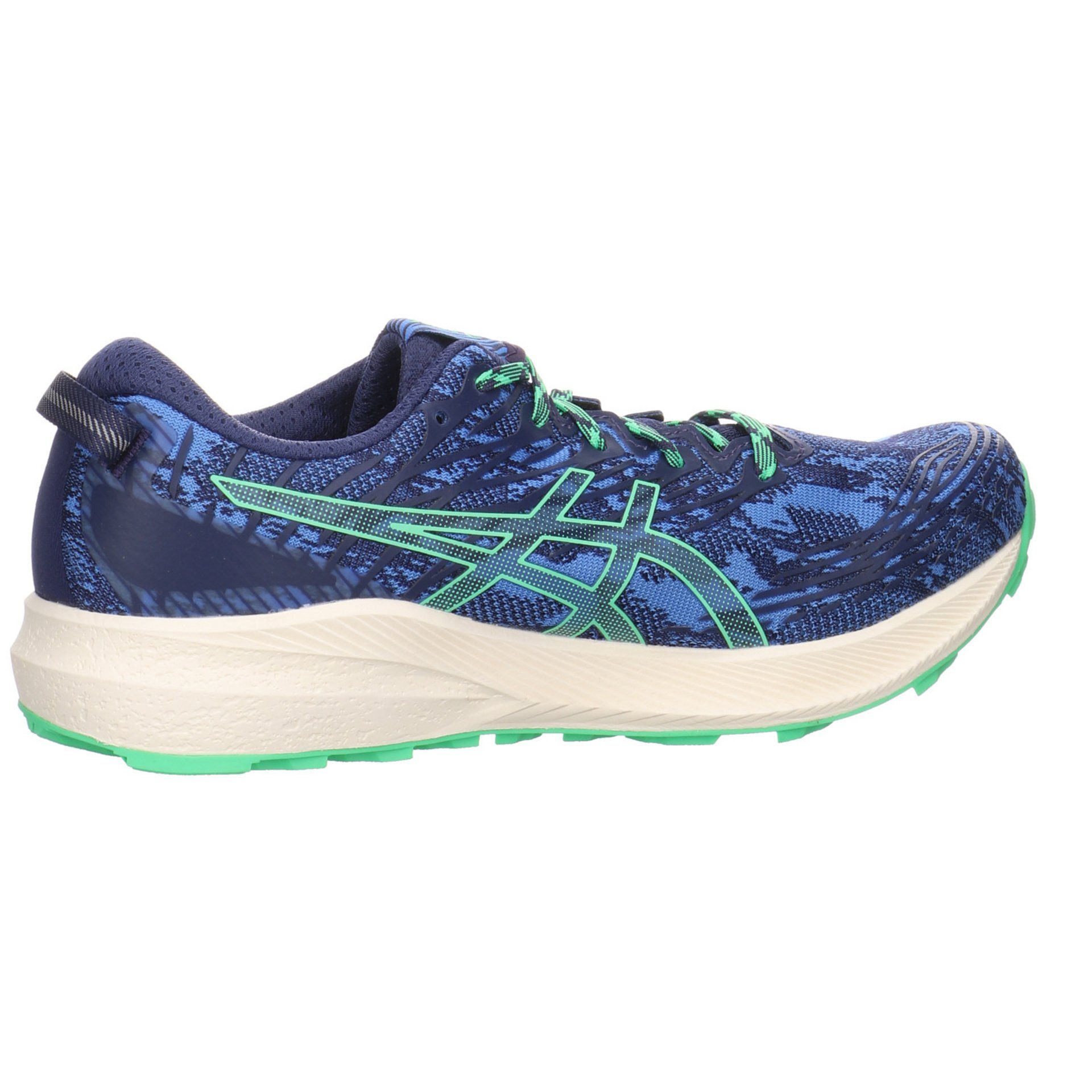 Lite Asics Fuji 3 Trailrunningschuh Textil Sneaker Textil gemustert