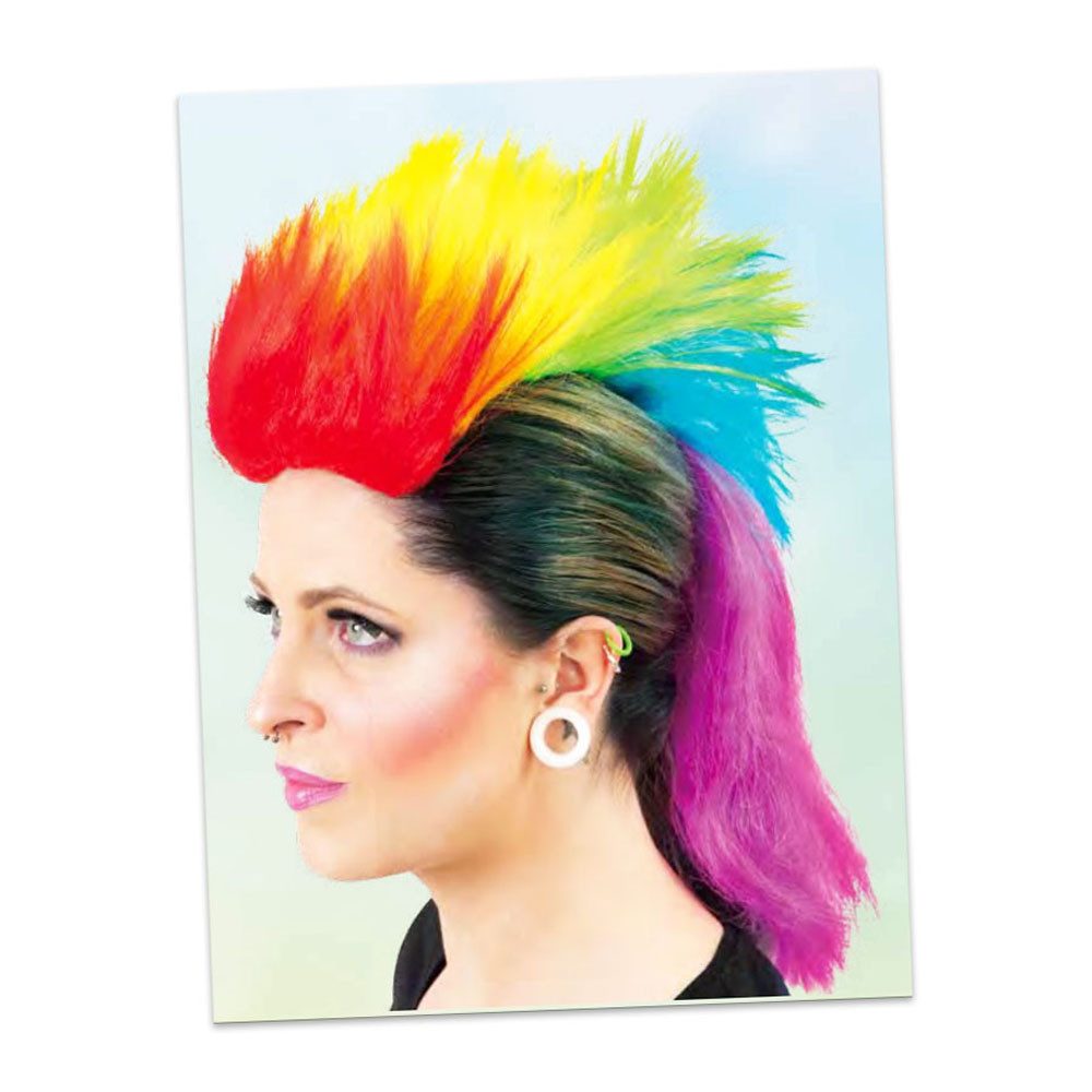 Fries Haarfarbe FRIES Color-Haarspray grün 3er Set je 100ml