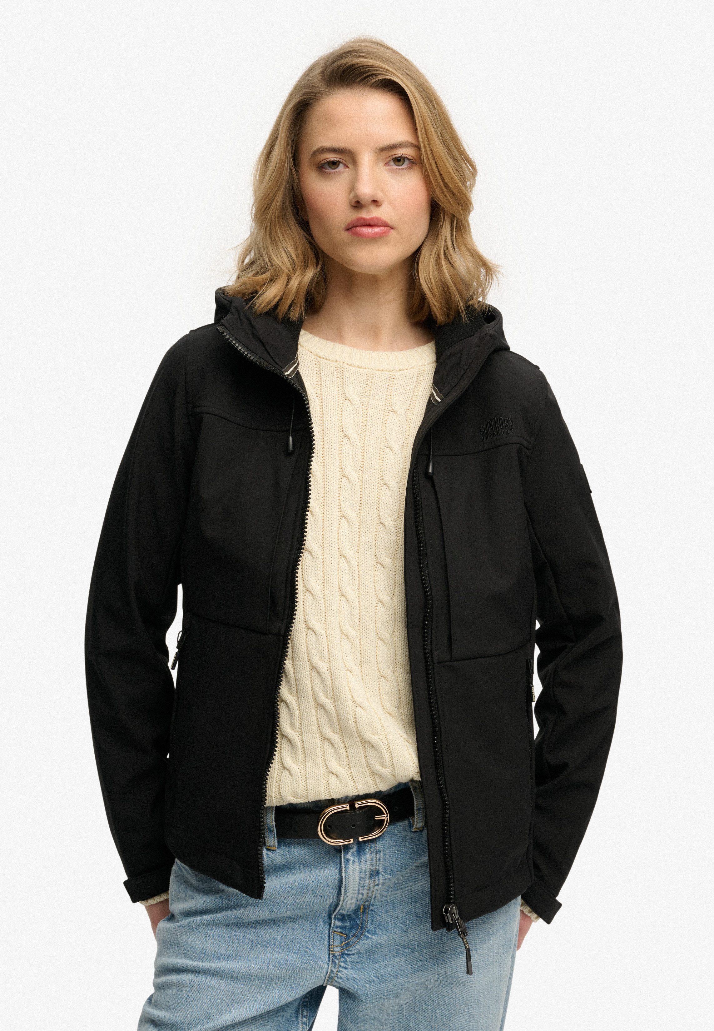 Superdry Outdoorjacke HOODED CLASSIC TREKKER JACKET günstig online kaufen