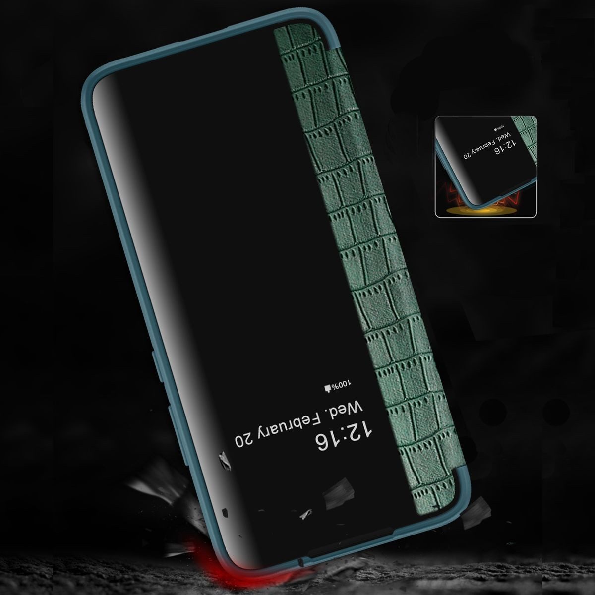 König Design Handyhülle Samsung Galaxy S23 Plus, Schutzhülle Schutztasche Case Cover Etuis Wallet Klapptasche Bookstyle