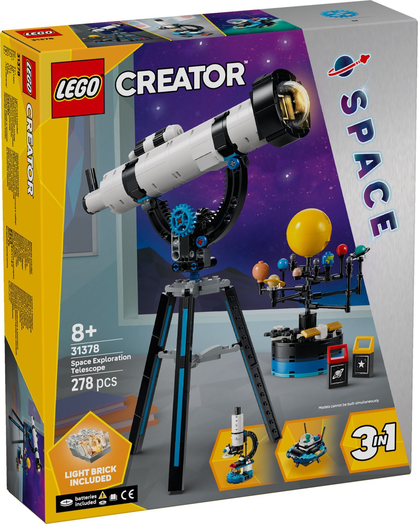 LEGO® LEGO® Creator 31378 Weltraumteleskop Konstruktionsspielsteine