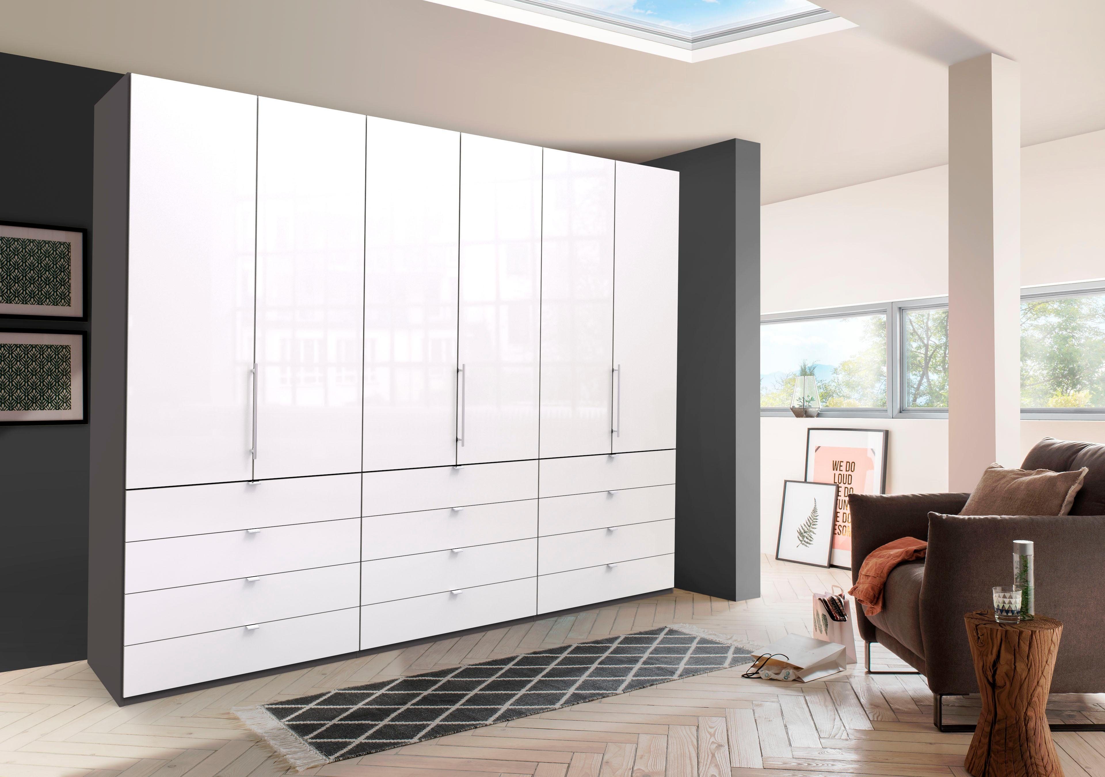 WIEMANN Falttürenschrank Loft Glasfront